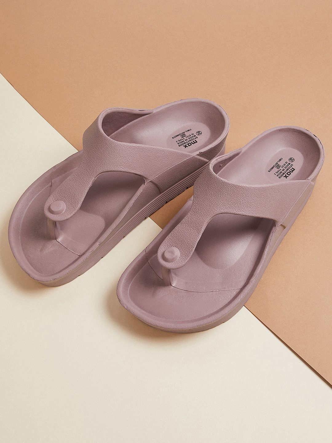 

max Women Thong Flip-Flops, Purple