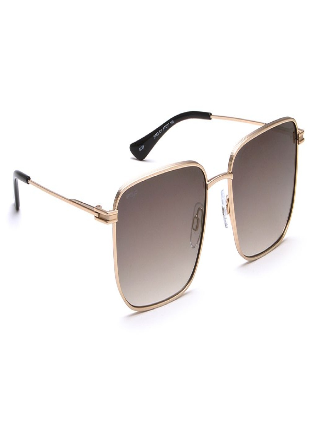 

Image Men Square Sunglasses with UV Protected Lens IMS783C1SG, Brown