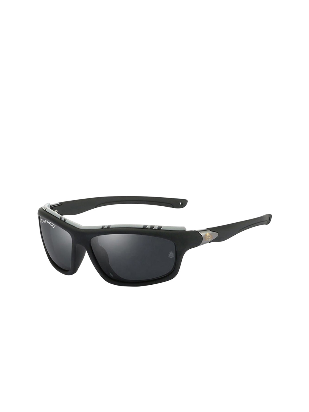 

BAVINCIS Unisex Sports Sunglasses with Polarised and UV Protected Lens, Black