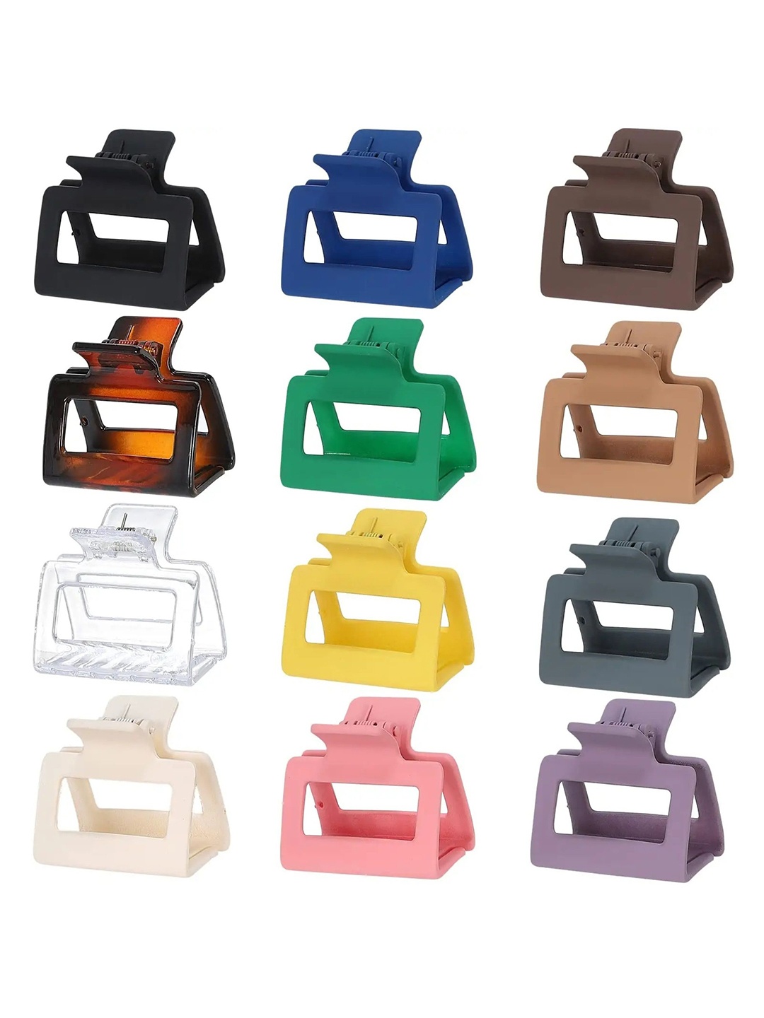 

DIAN Women Assorted Set of 4 Matte Claw Clip