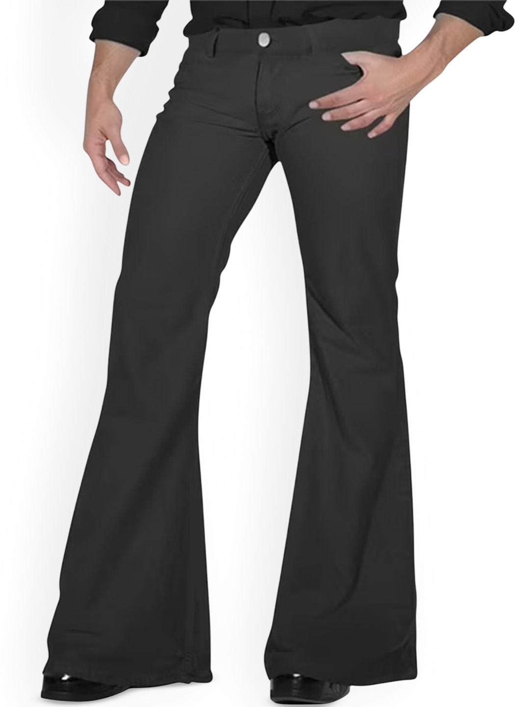 

StyleCast x Revolte Men Easy Wash Pleated Trousers, Black