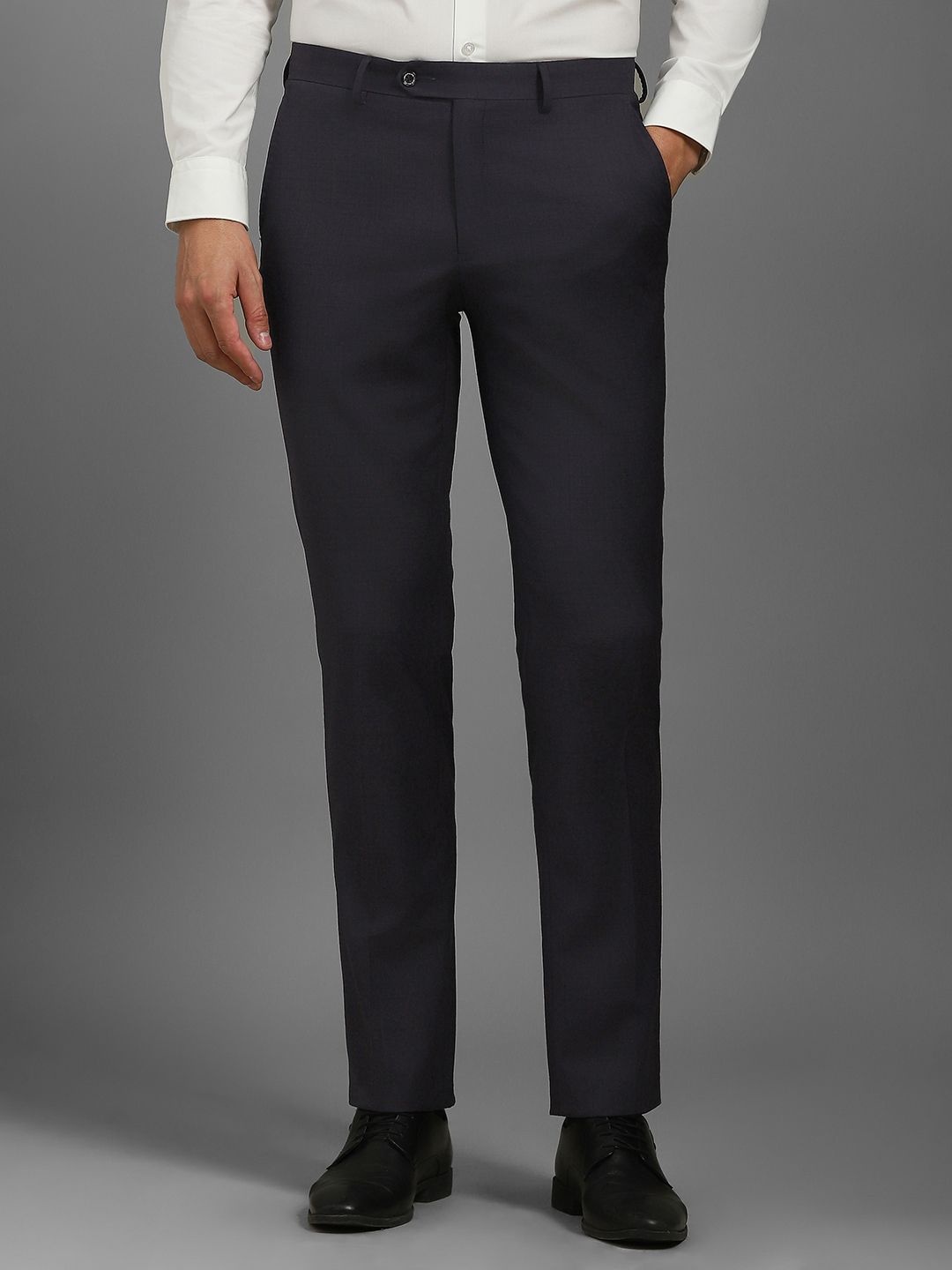 

Louis Philippe Men Formal Trousers, Charcoal