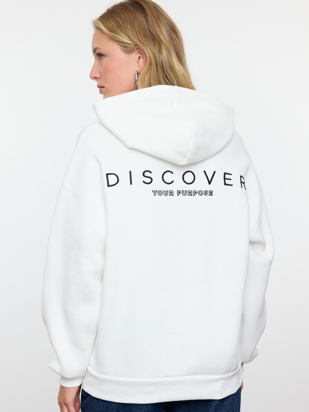 

Trendyol Women Printed Sweatshirt, Na
