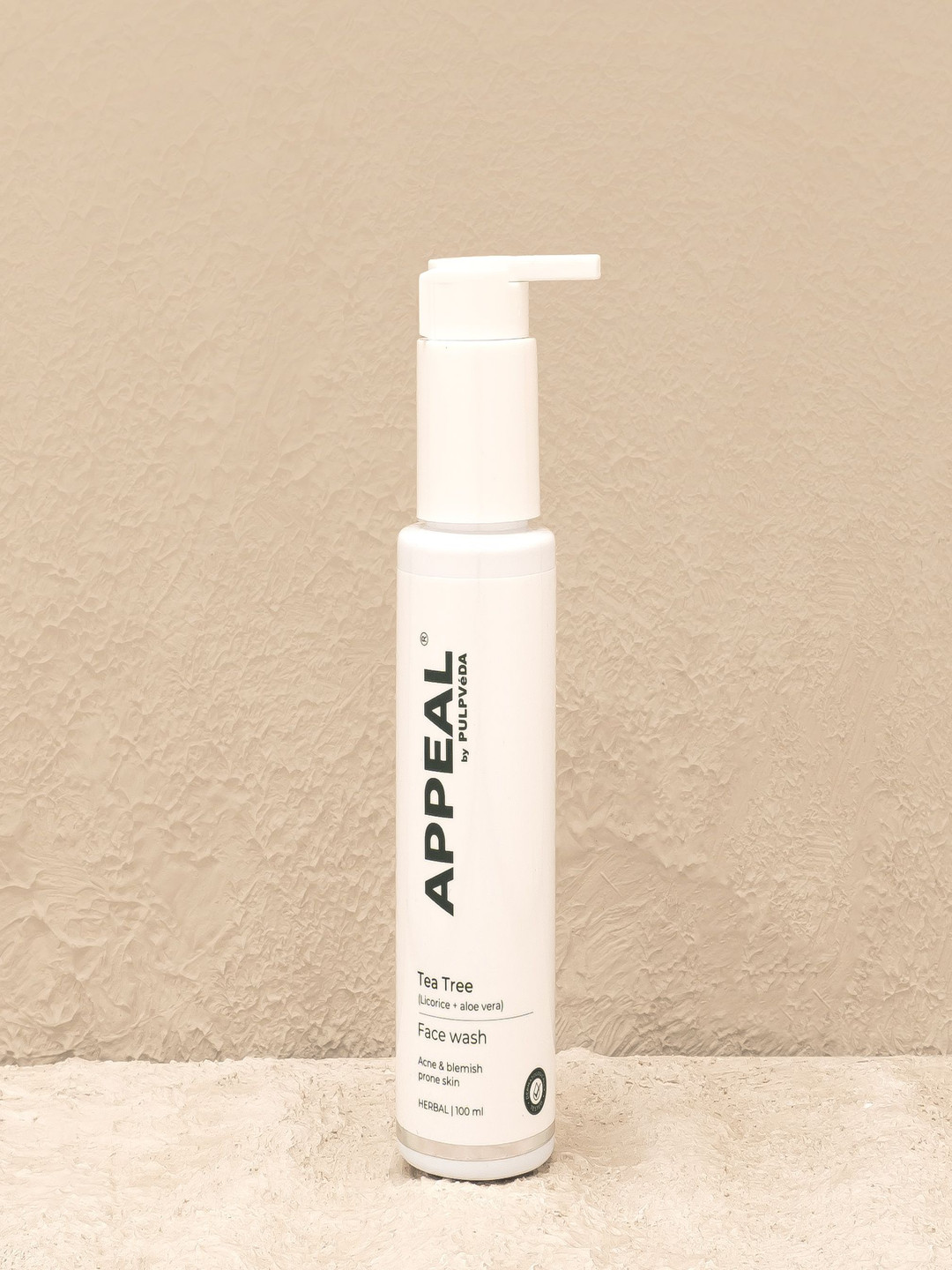 

Pulpveda Appeal Tea Tree Facewash For Acne Prone Skin -100ml, Off white