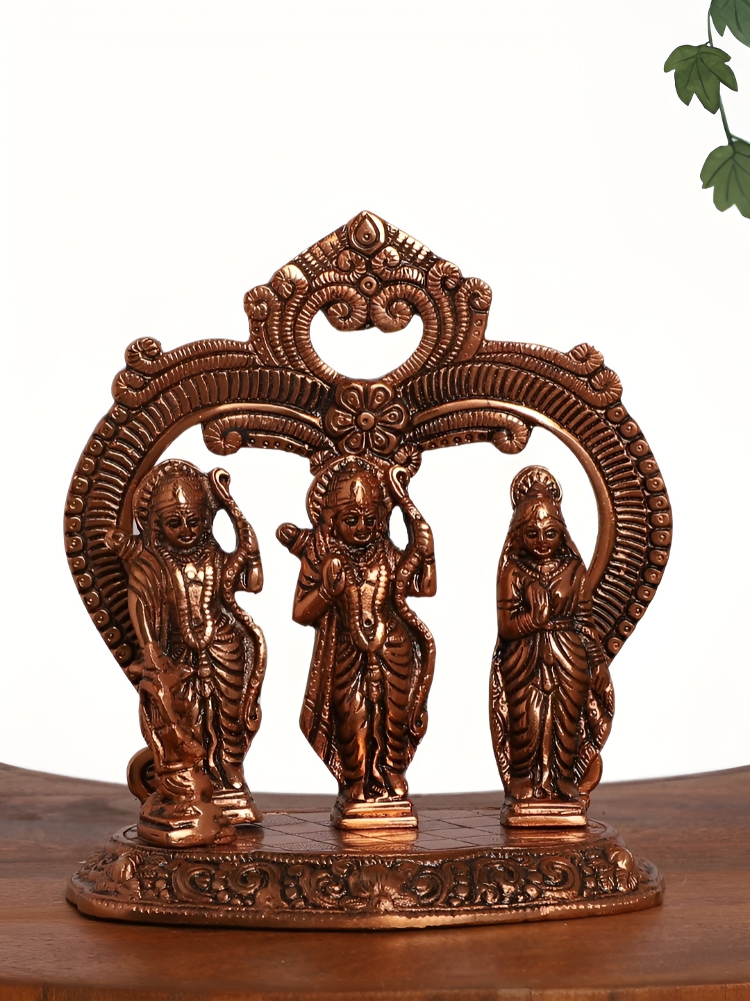 

INTERNATIONAL GIFT Copper-Toned Religious Idol Showpiece