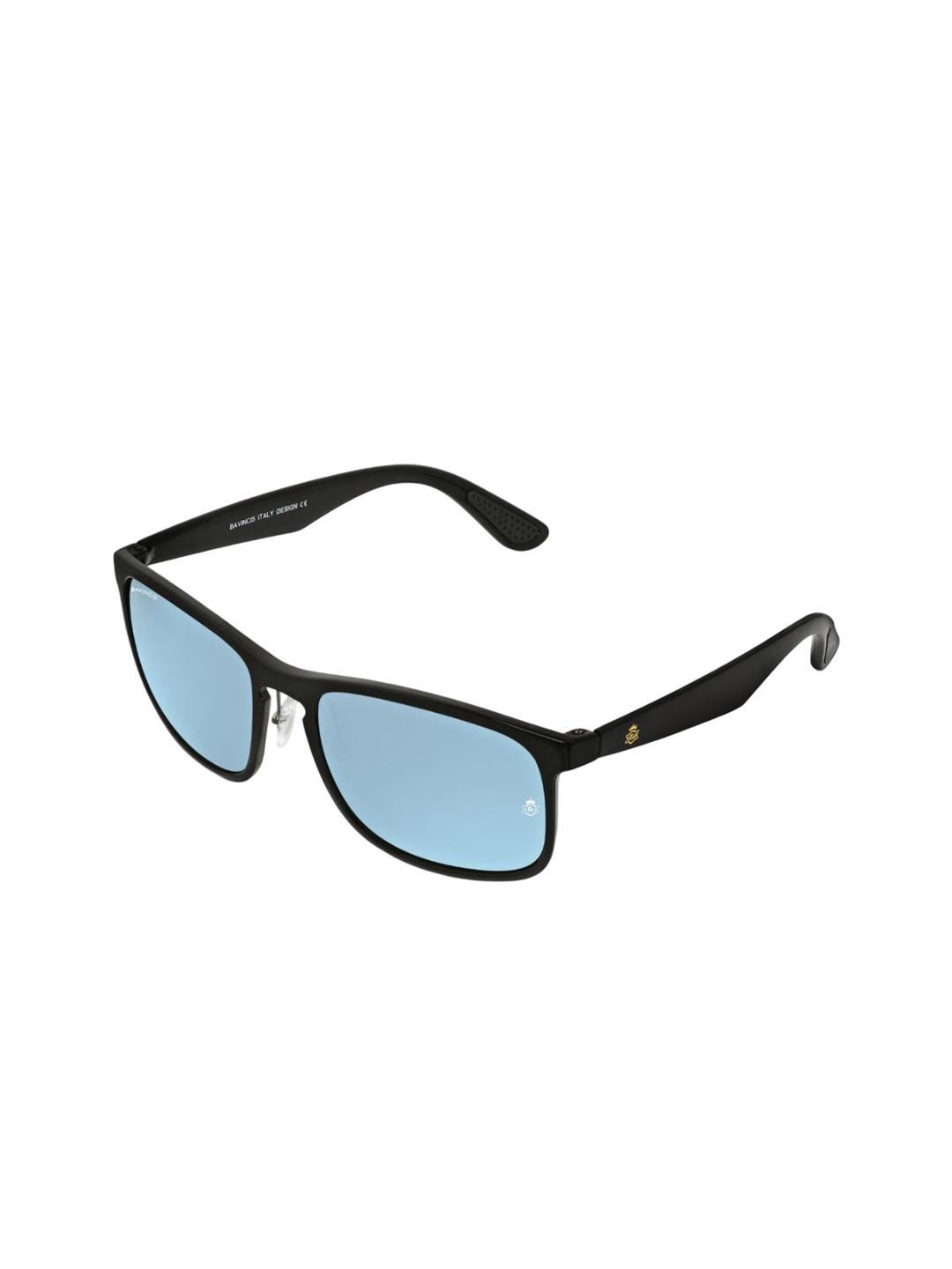 

BAVINCIS Unisex Square Sunglasses with UV Protected Lens, Blue