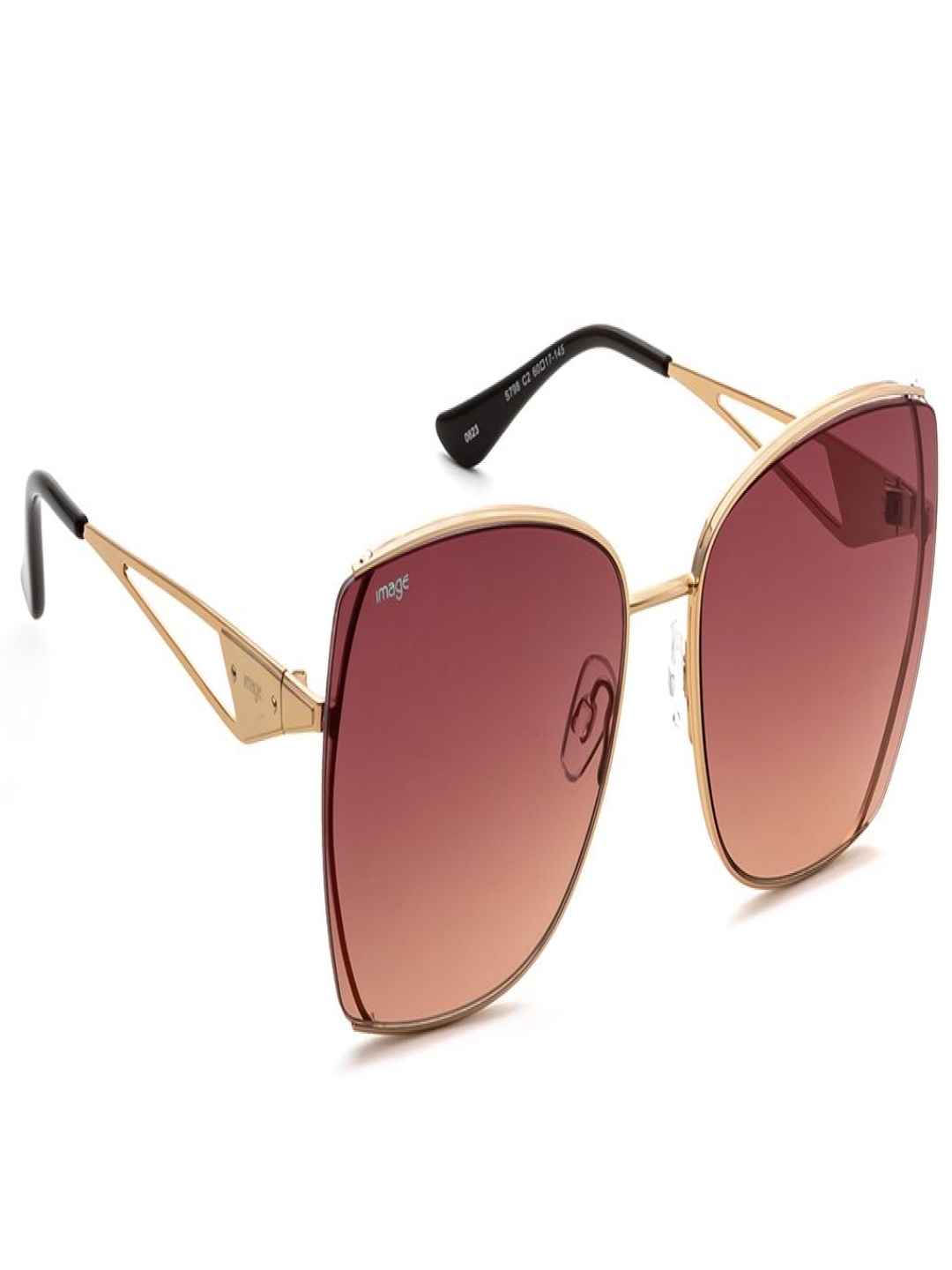

Image Women Butterfly Sunglasses with UV Protected Lens IMS762C1SG, Brown
