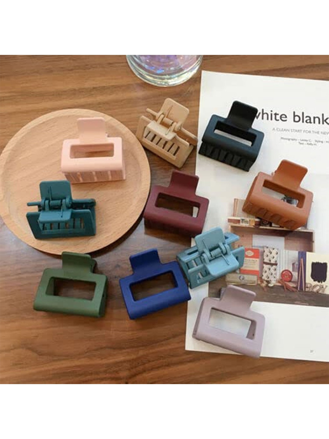 

DIAN Women Assorted Set of 3 Matte Claw Clip