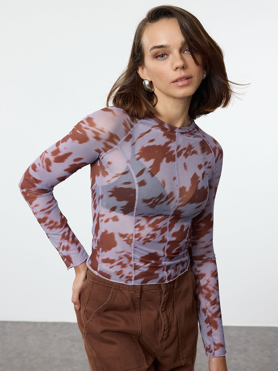 

Trendyol Print Top, Na