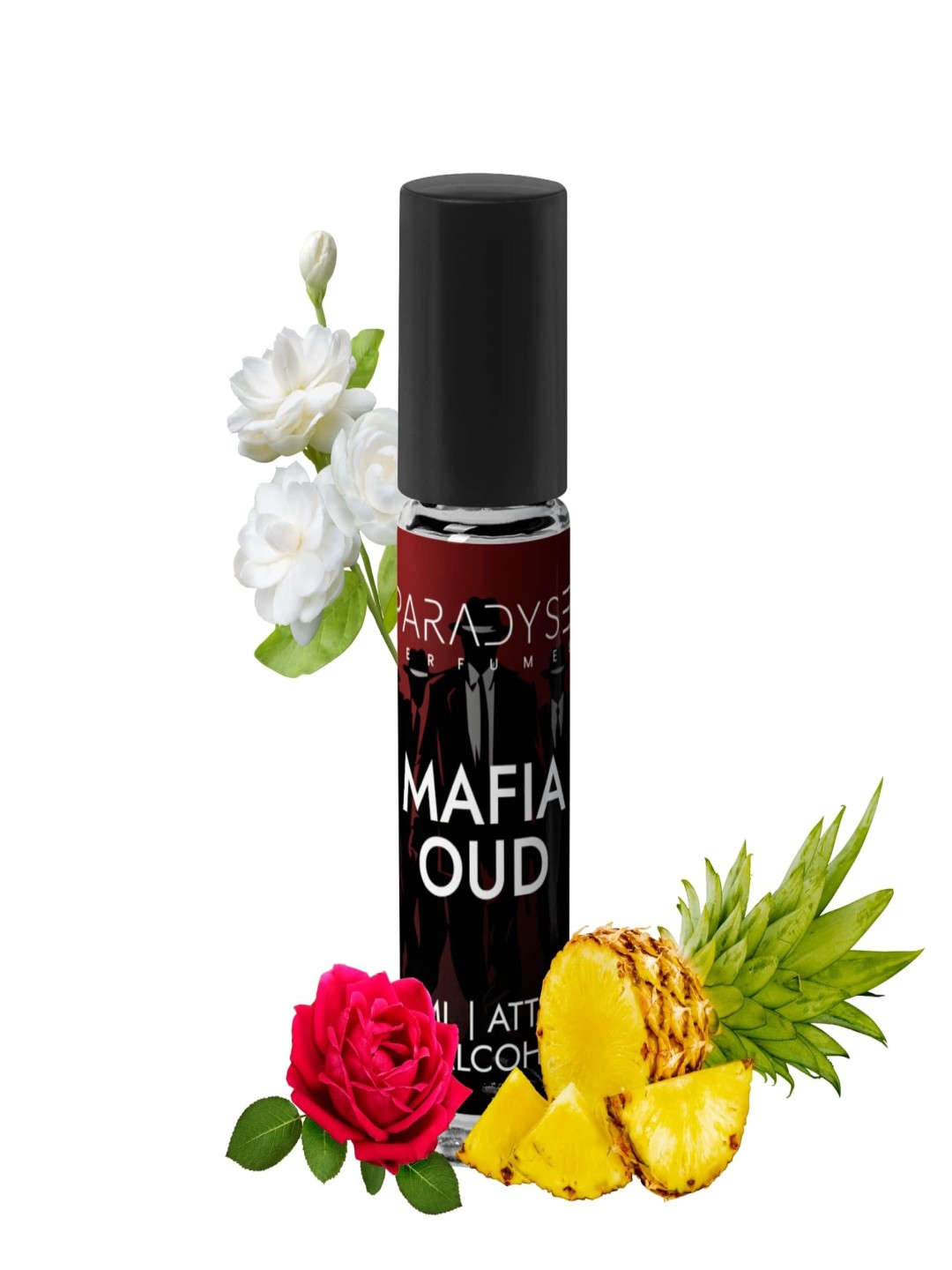 

PARADYSE PERFUMES Mafia Oud Non Alcoholic Attar - 6 ml, Transparent