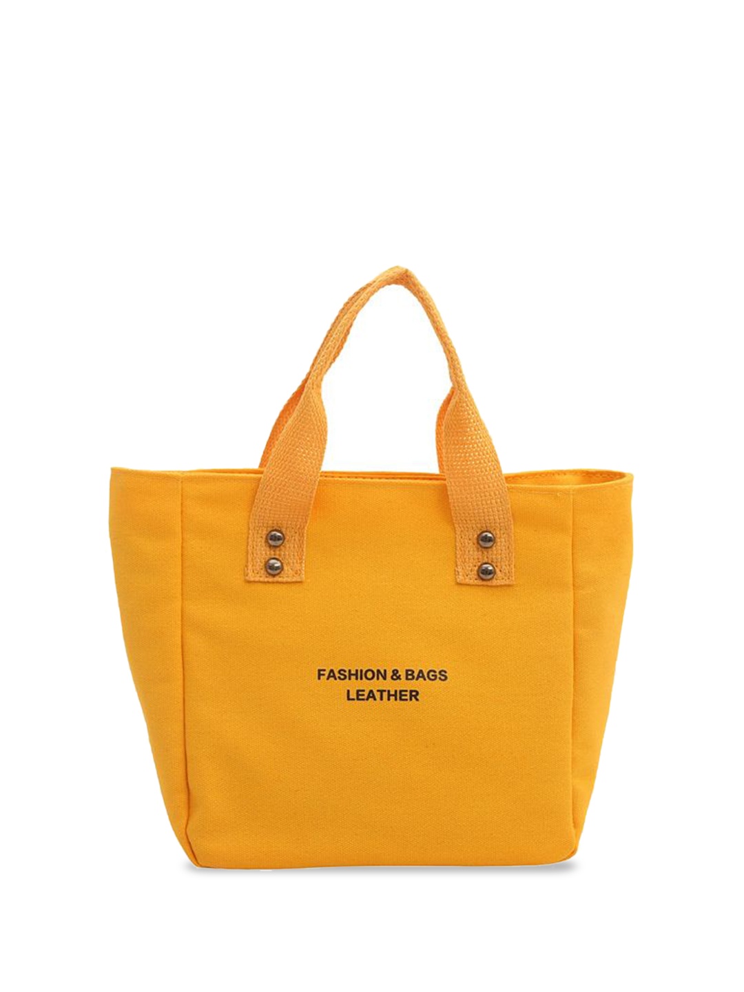 

StyleCast Women Typography Printed Shopper Tote Bag, Yellow
