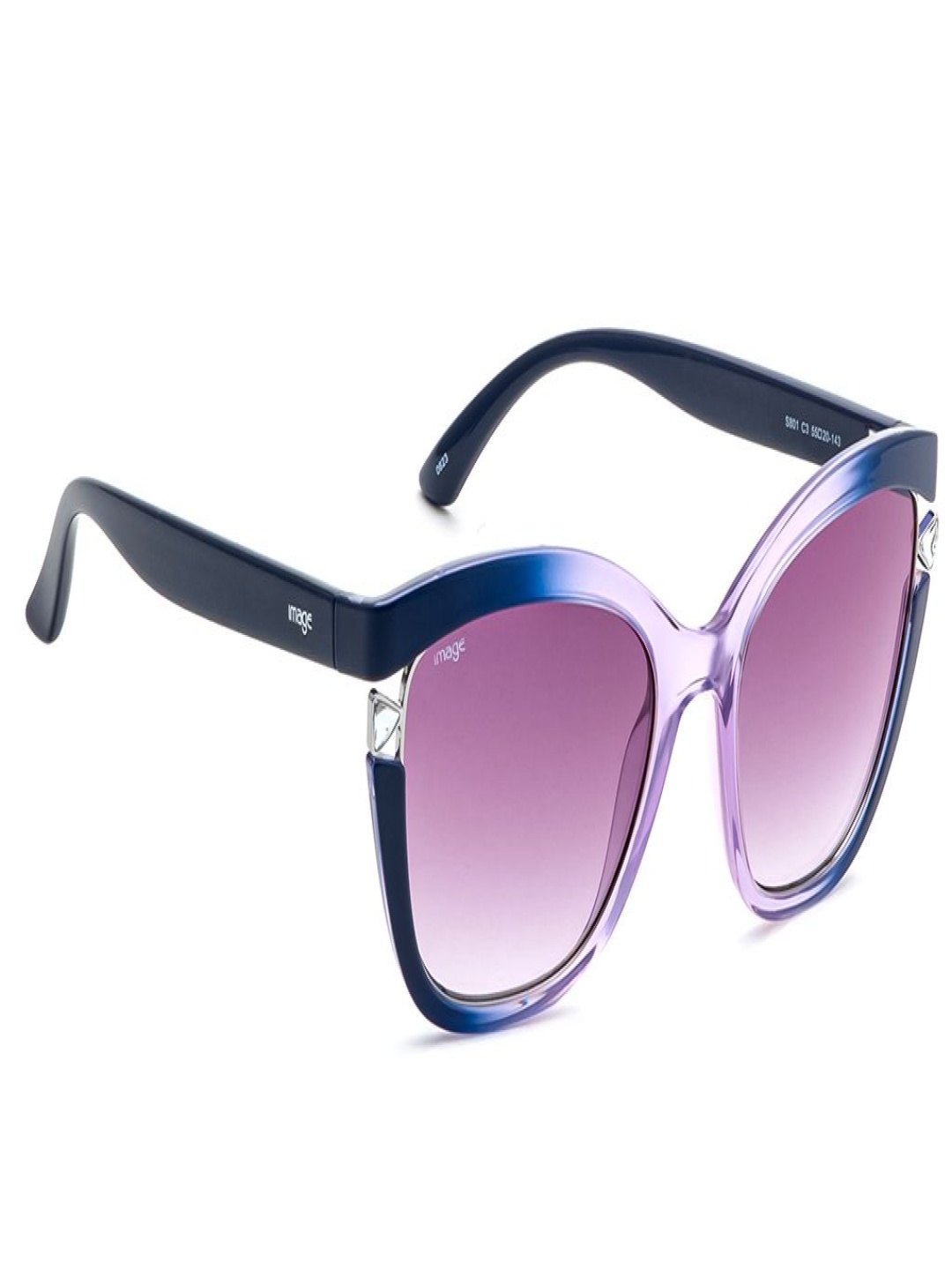 

Image Women Cateye Sunglasses with UV Protected Lens IMS801C3SG, Blue