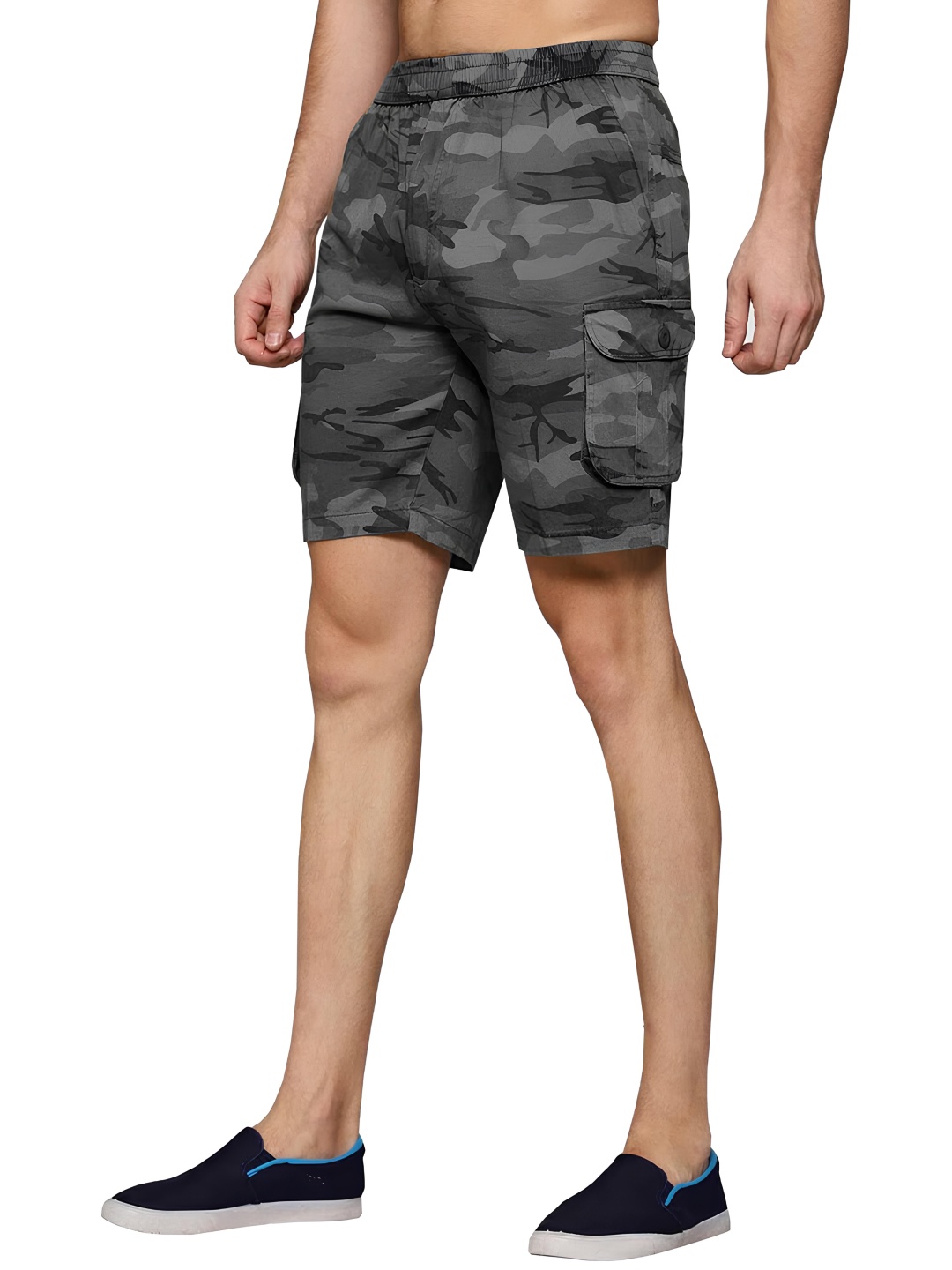 

BAESD Men High-Rise Core Shorts, Grey