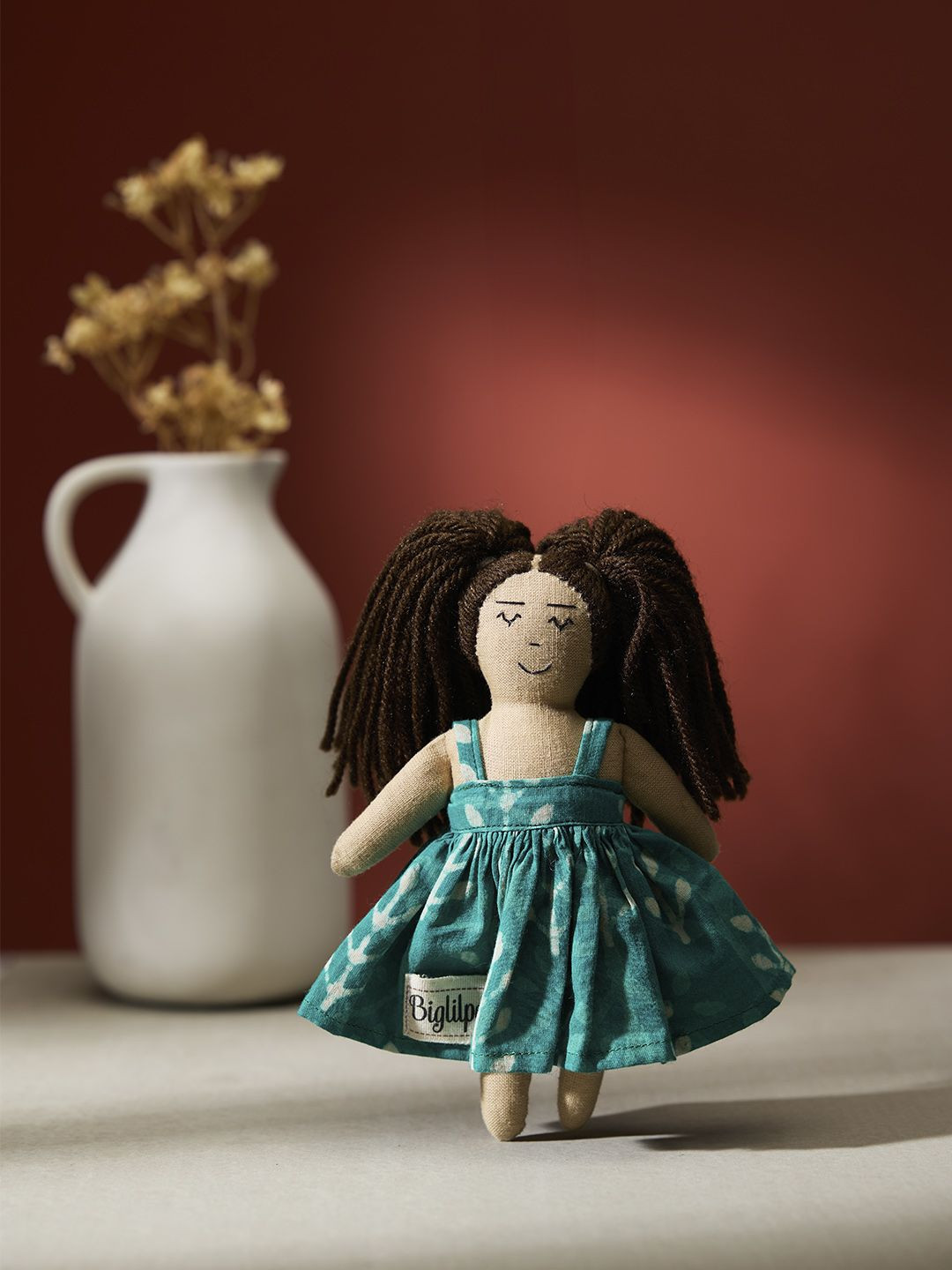 

Biglilpeople Cotton Filled Non-Allergic Doll Soft Toys and Dolls, Blue