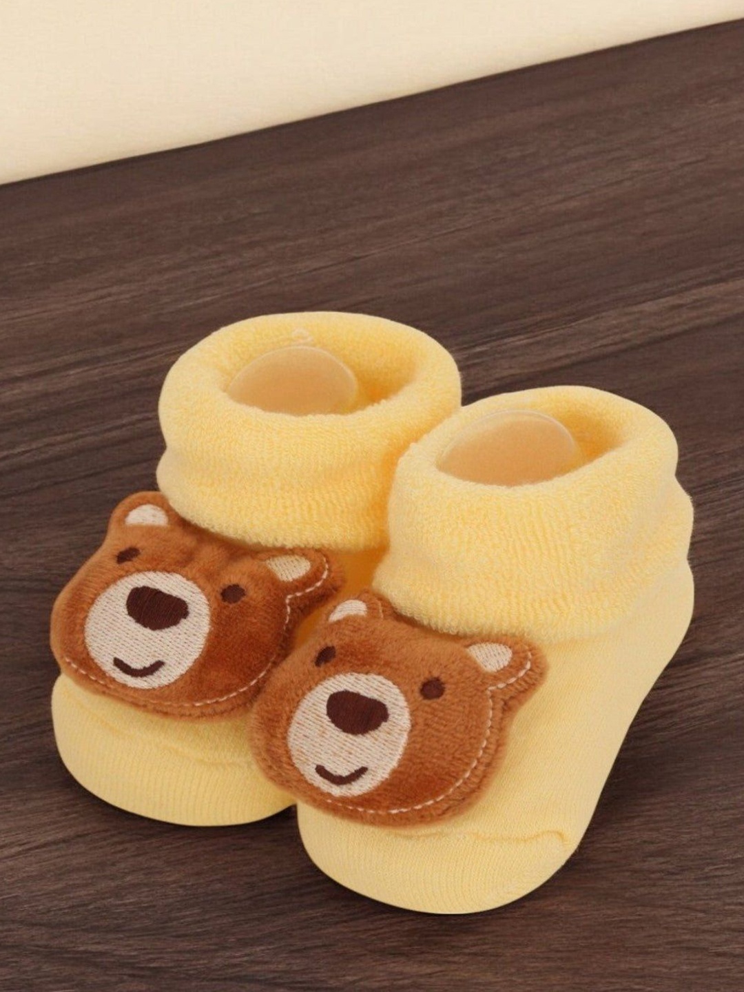 

Yellow Bee Infant Boys Patterned Cotton Ankle Length Socks