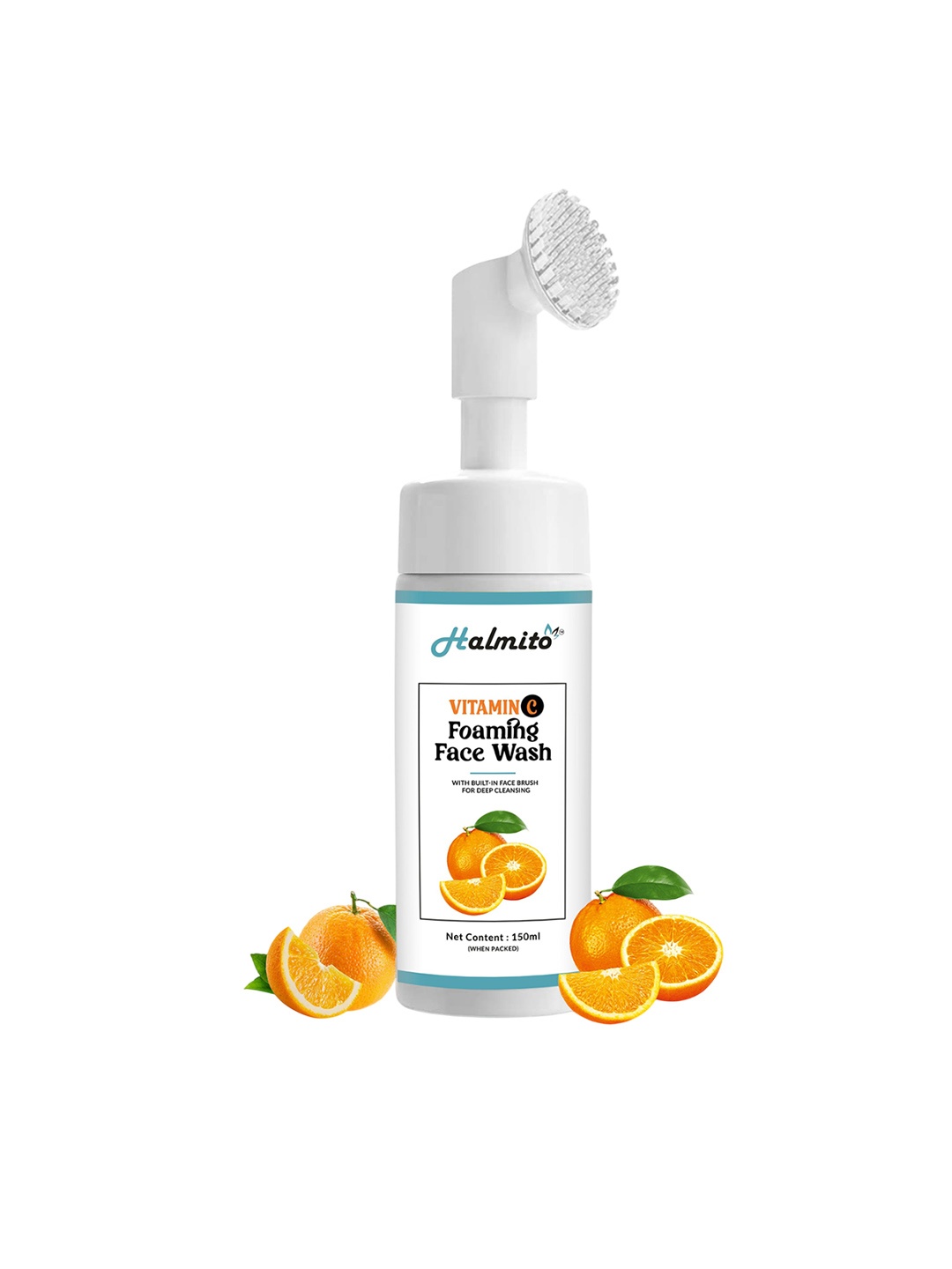 

HALMITO Vitamin C Foaming Face Wash For Deep Cleansing - 150 ml, Orange