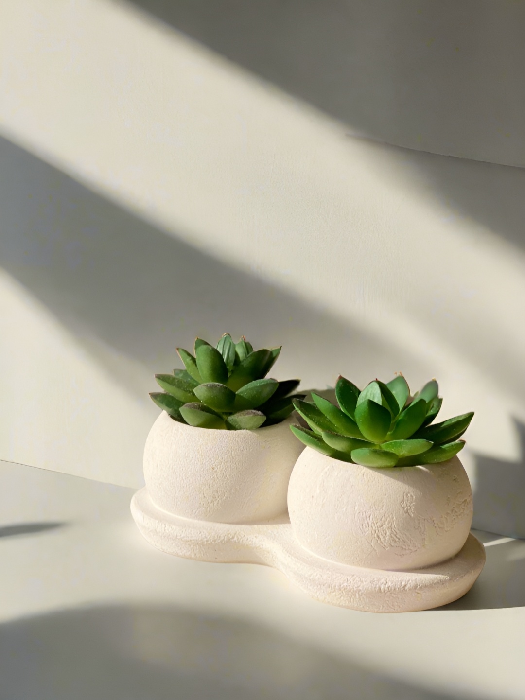 

Mason Home Green Twin Succulent Artificial Plant