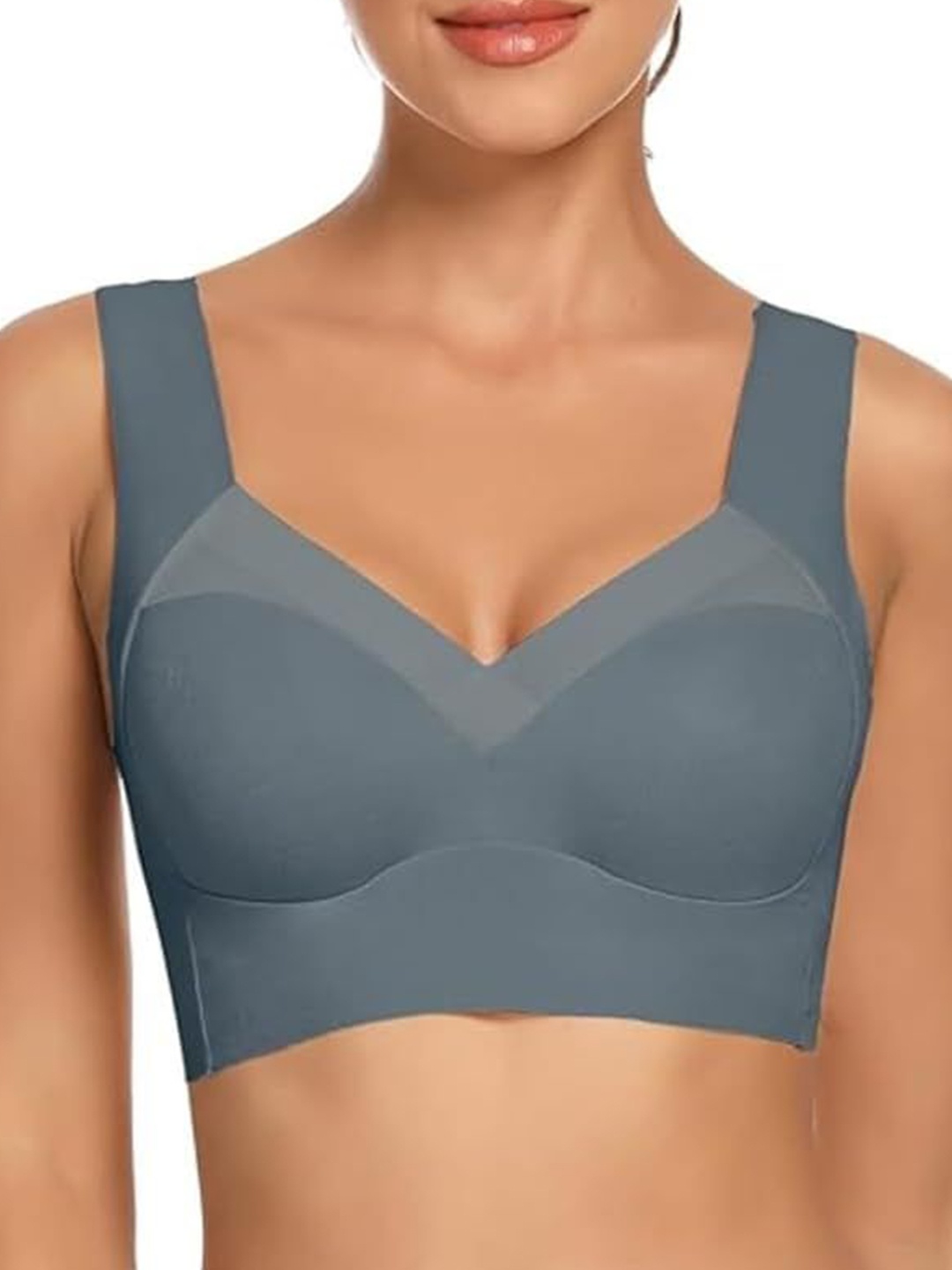 

BRACHY Bra Full Coverage Lightly Padded, Grey