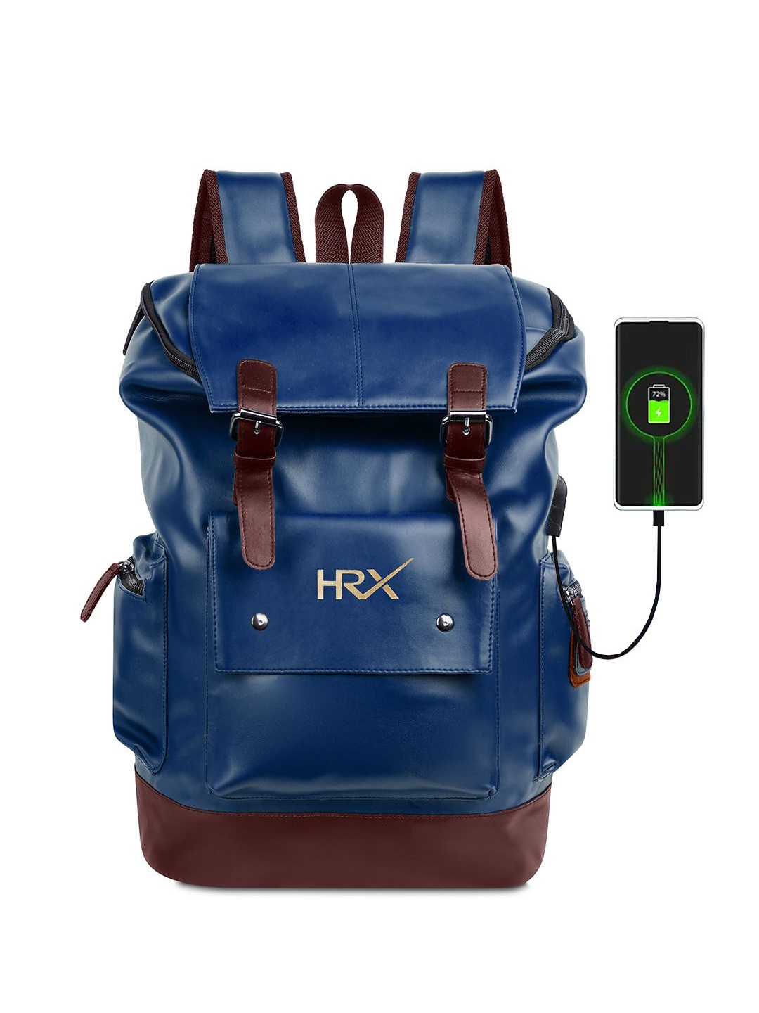 

HRX by Hrithik Roshan Unisex Backpack, Blue