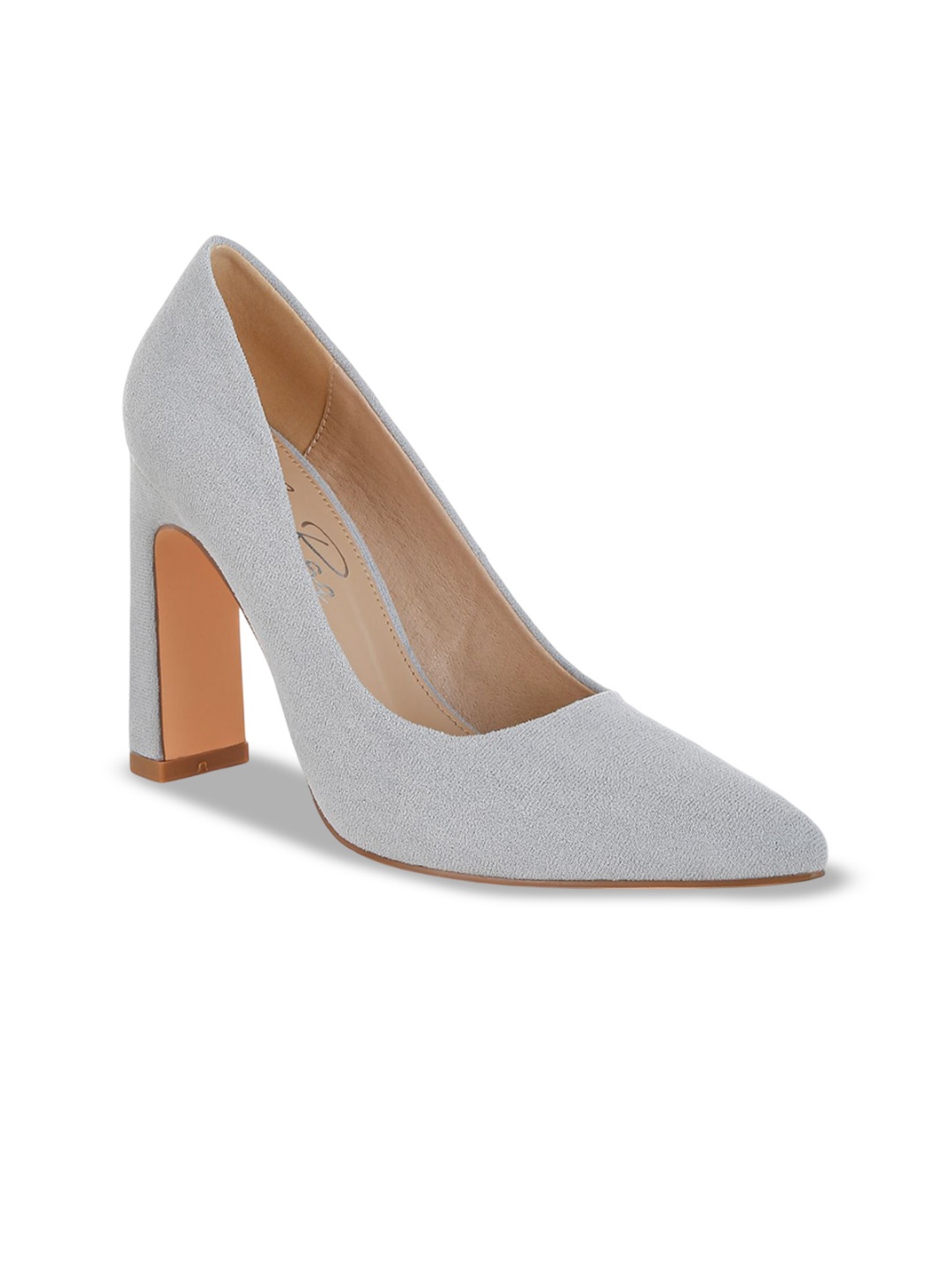 

London Rag Block Pumps, Blue
