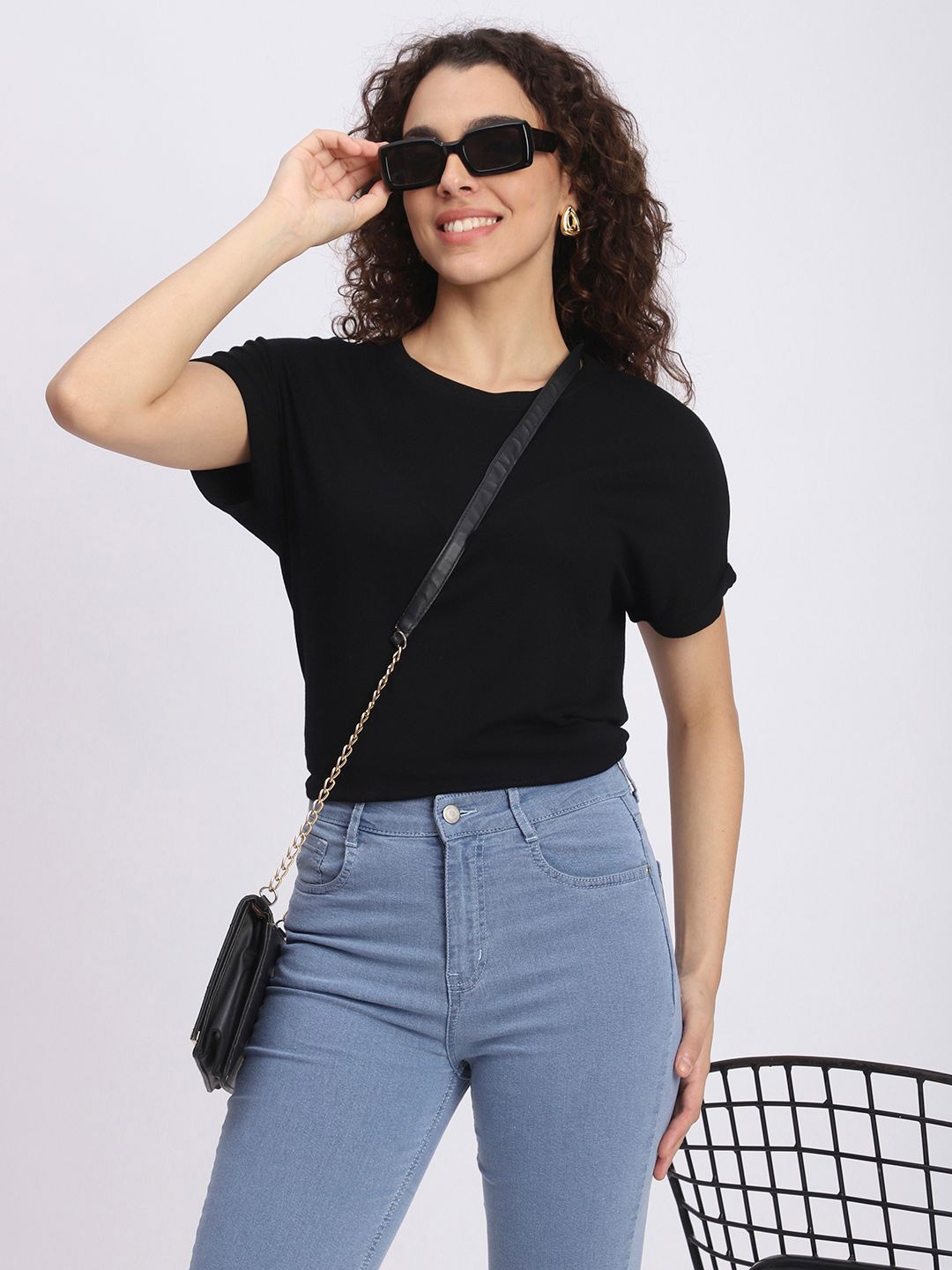 

R&B short Top, Black