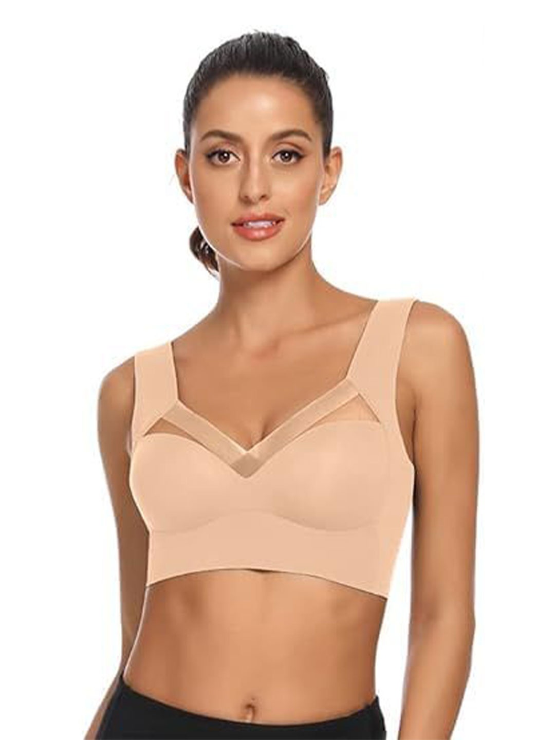 

BRACHY Bra Full Coverage Lightly Padded, Beige