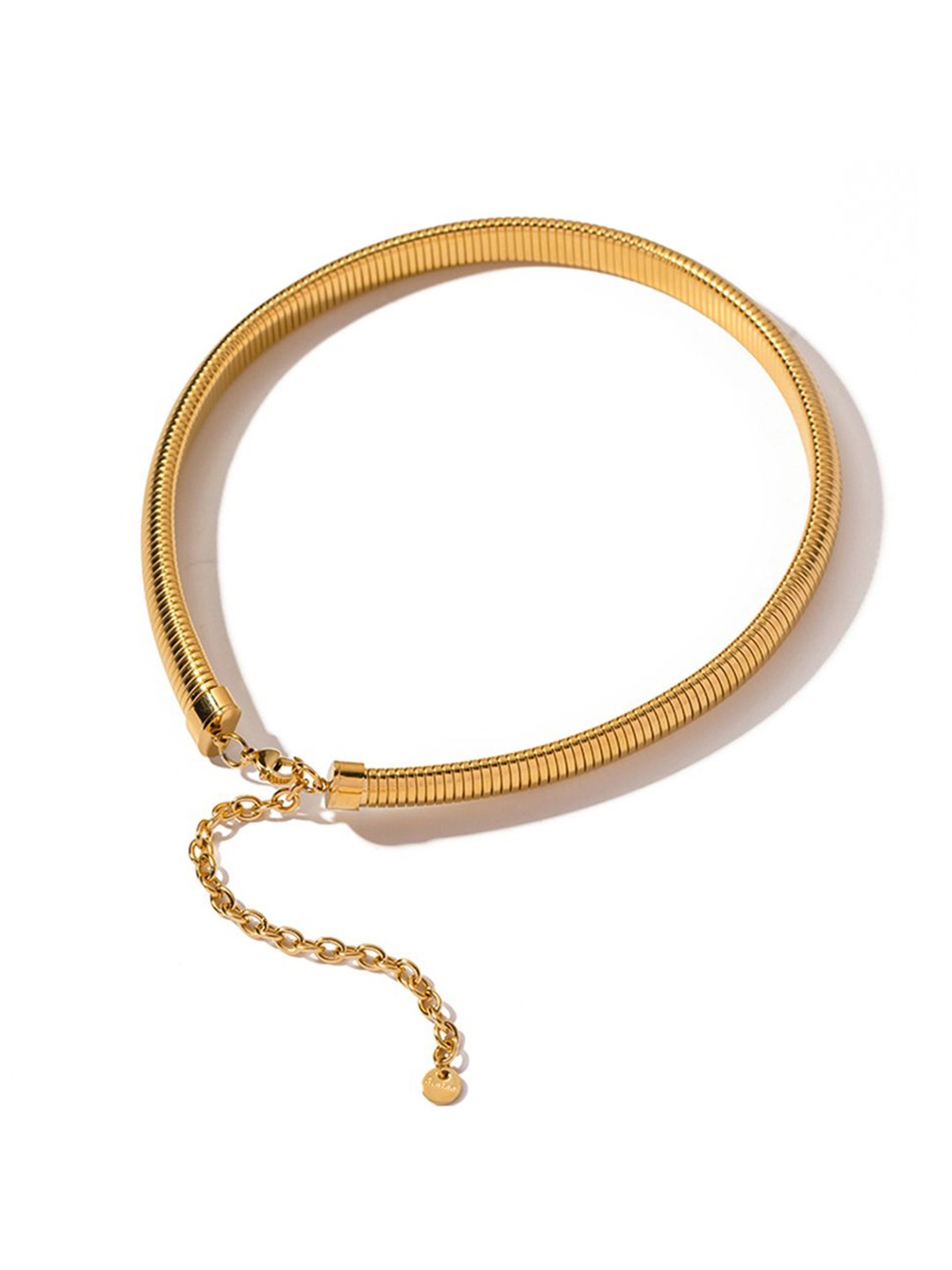

KAORI BY SHREYA AGARWAL Stainless Steel Gold-Plated Choker Necklace
