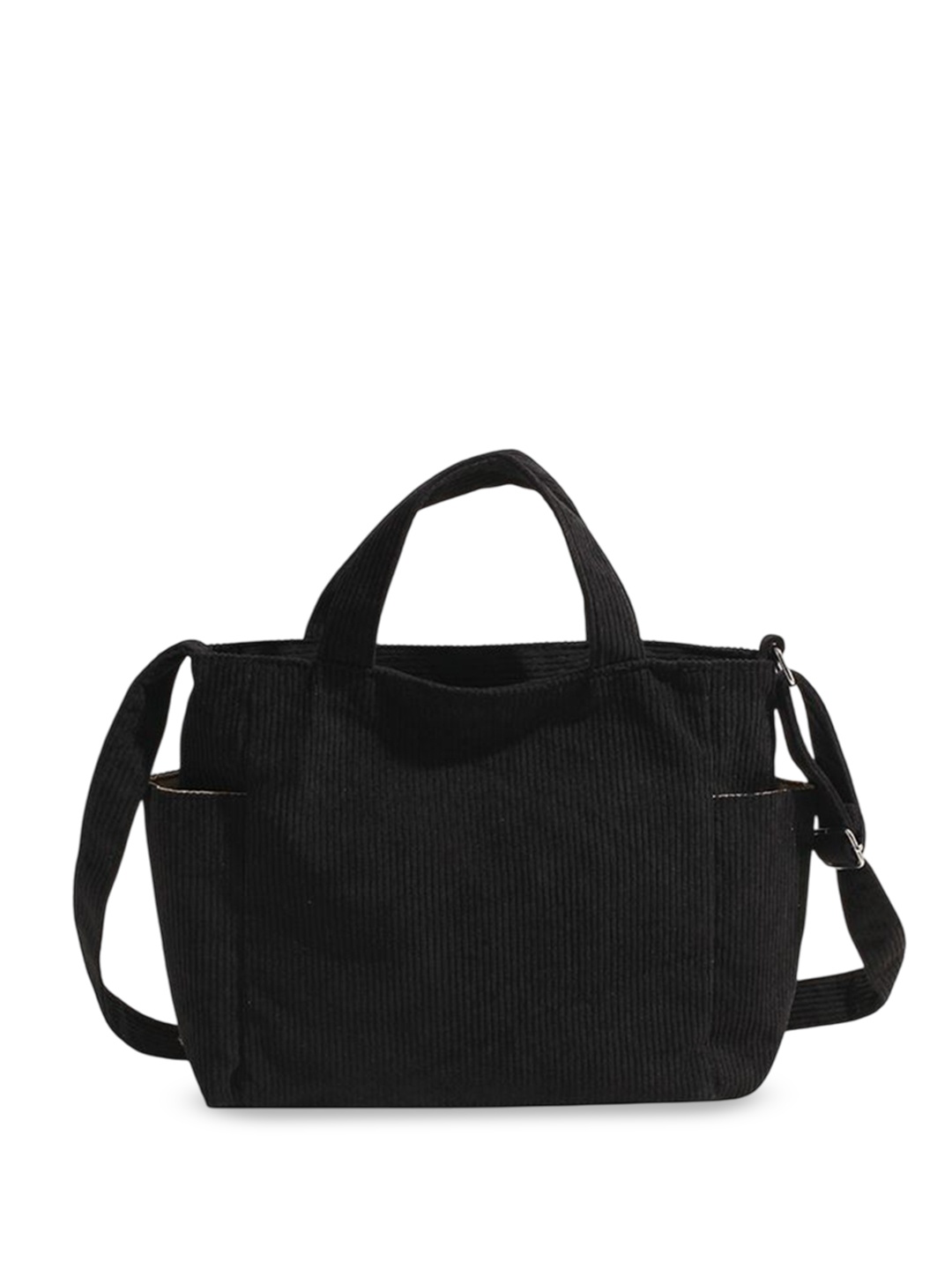 

StyleCast Women Solid Crossbody Handheld Bag, Black