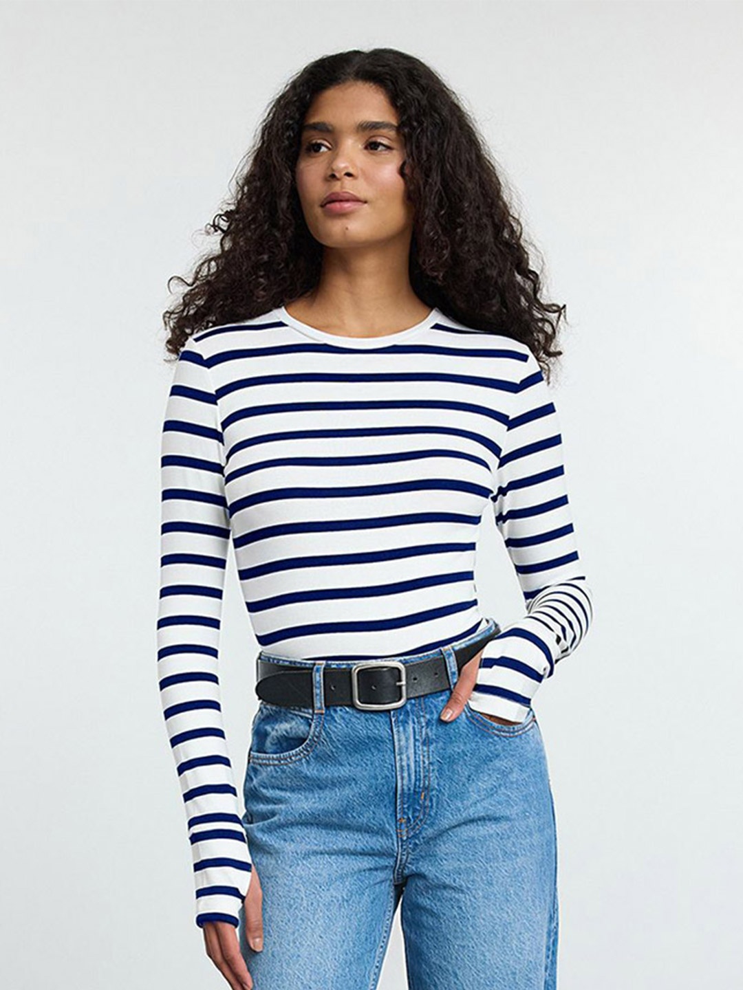 

Trendyol Striped Top, Na