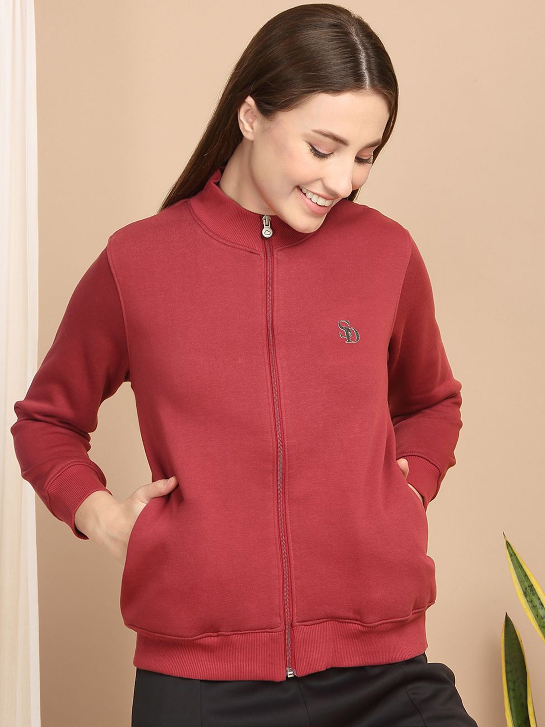 

Sweet Dreams Women Round Neck Sweatshirt, Red