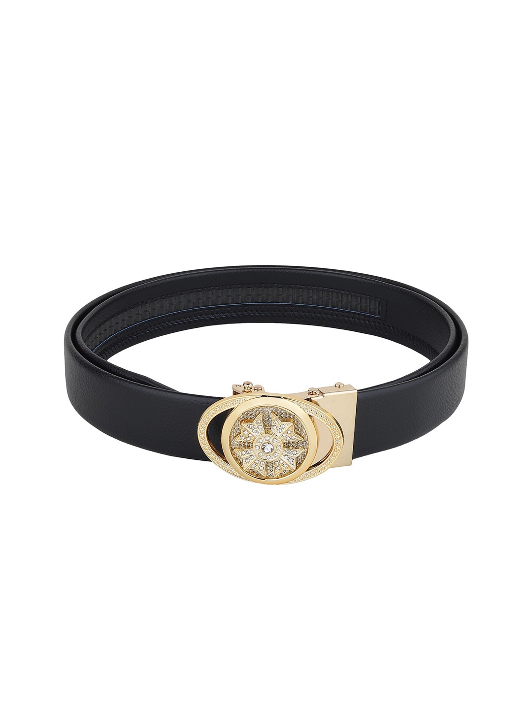 

Provogue Men Textured Belt, Black