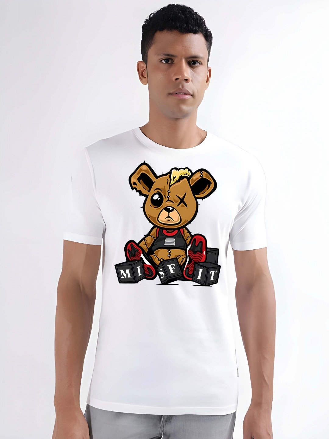 

Moda Rapido Men T-shirt, White