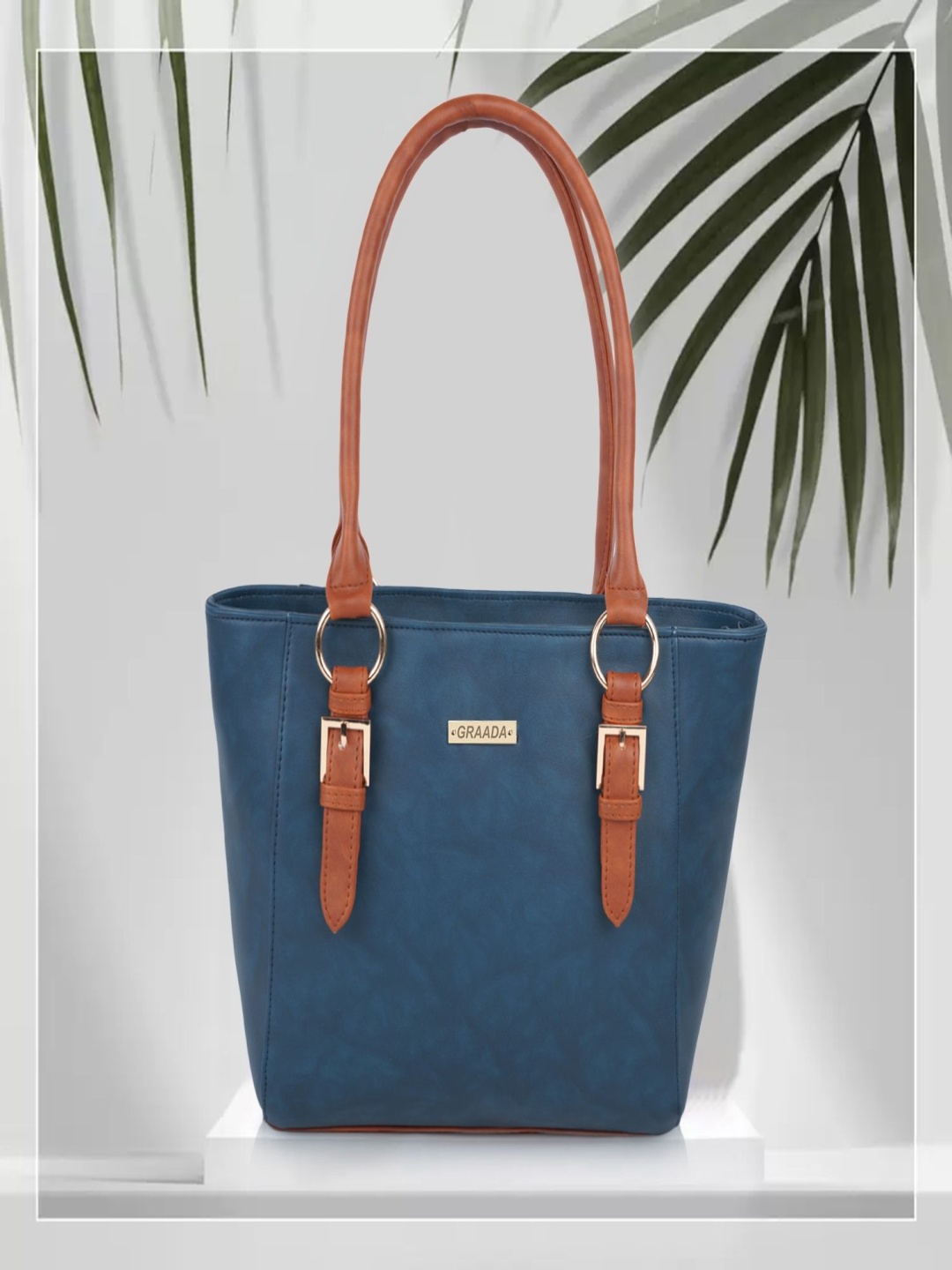 

GRAADA Shopper Shoulder Bag, Blue