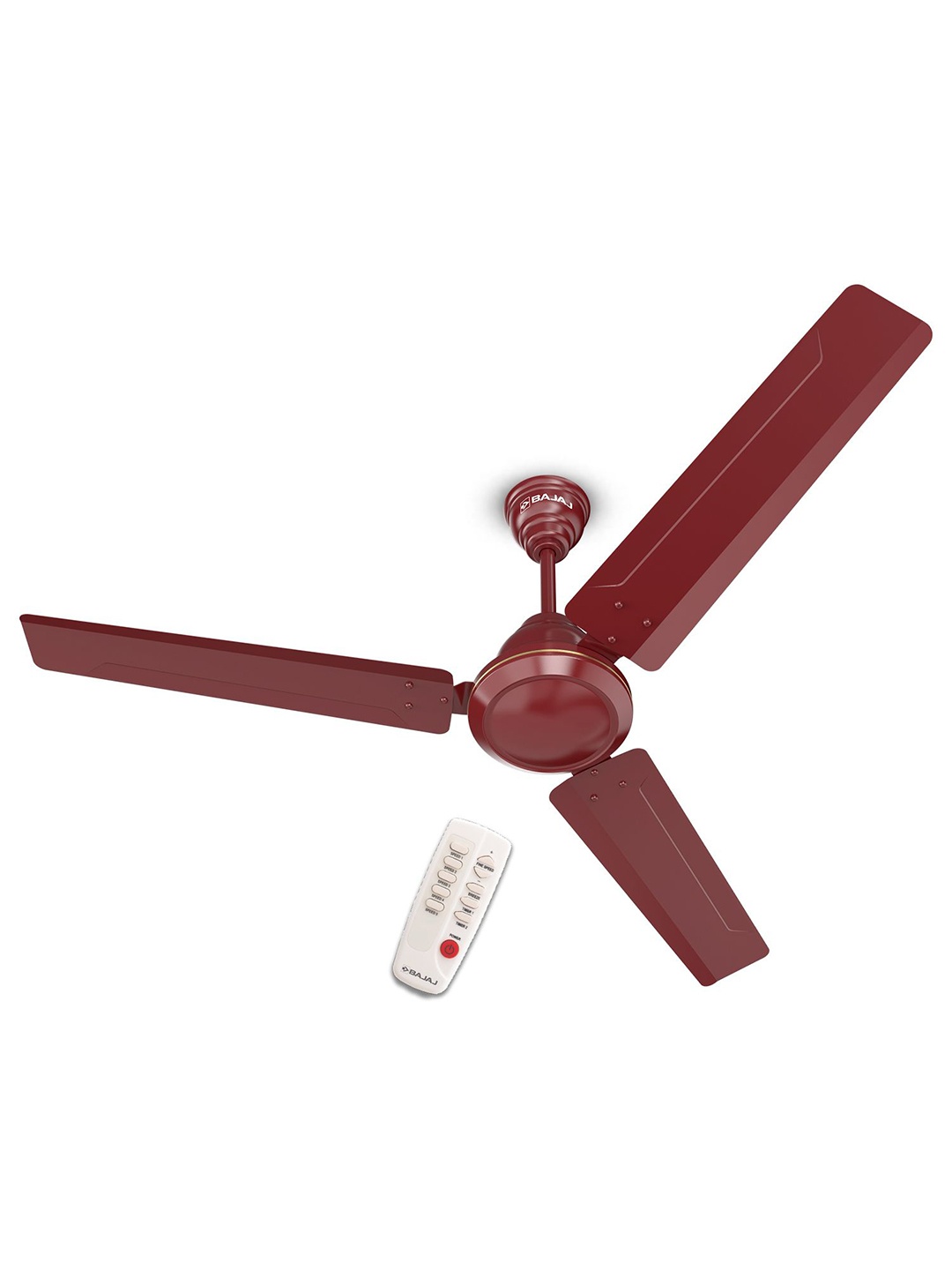 

Bajaj Frore Turbo BLDC 1200 mm 5 star Rated Red Walnut Ceiling Fan, Brown
