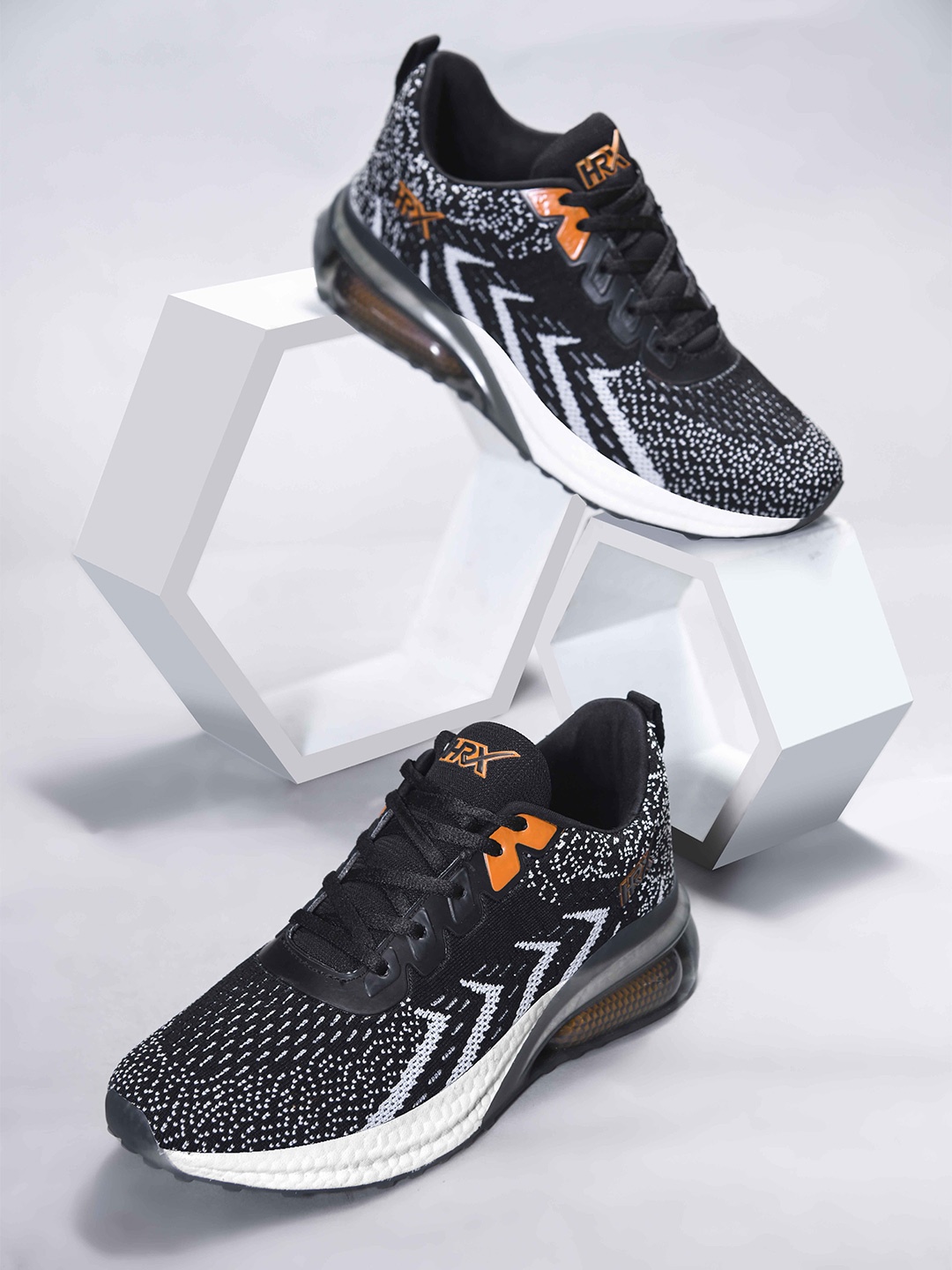 

HRX by Hrithik Roshan Men Mesh Running Shoes, Black