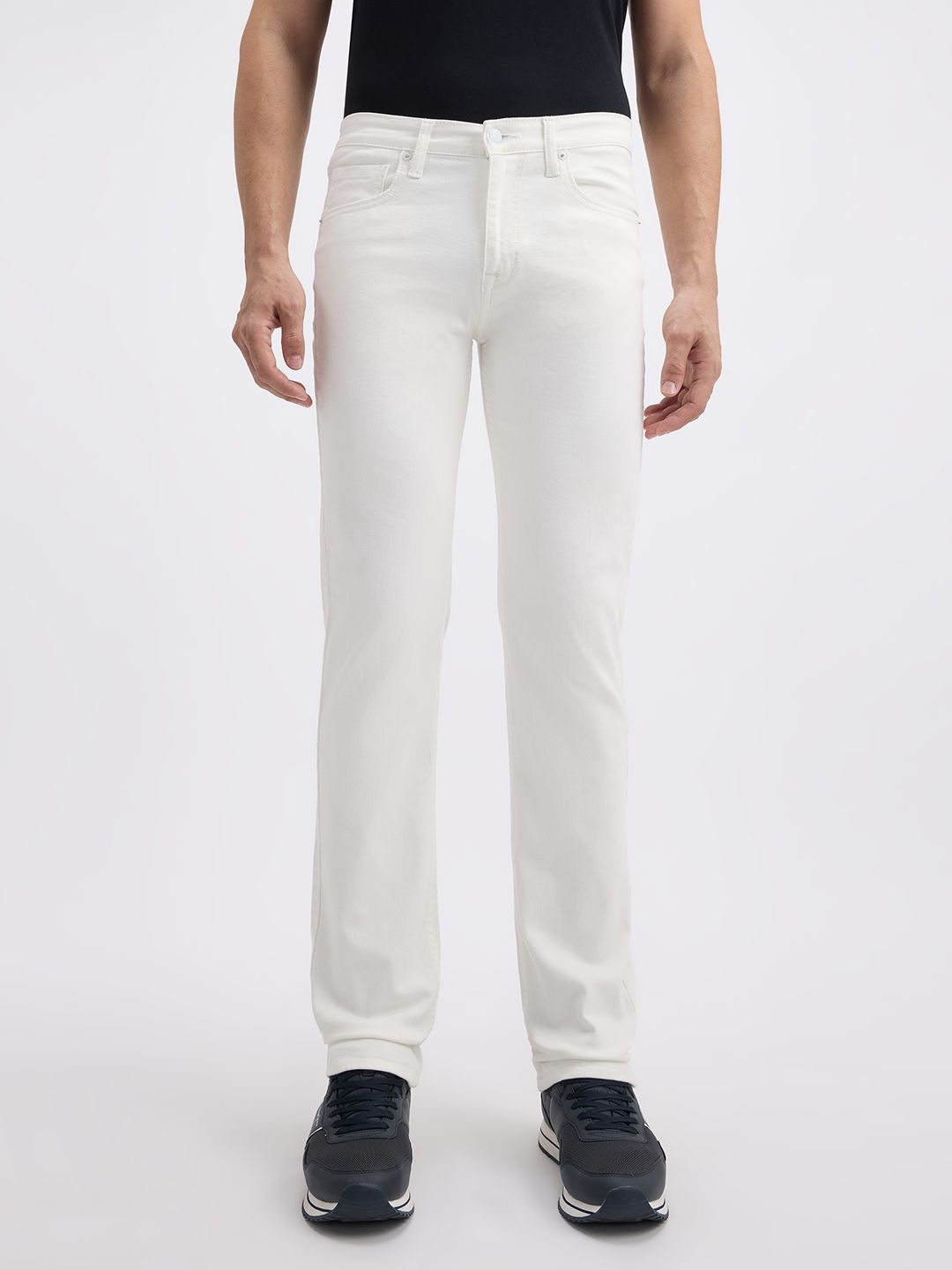 

Pepe Jeans Men Stretchable Jeans, White