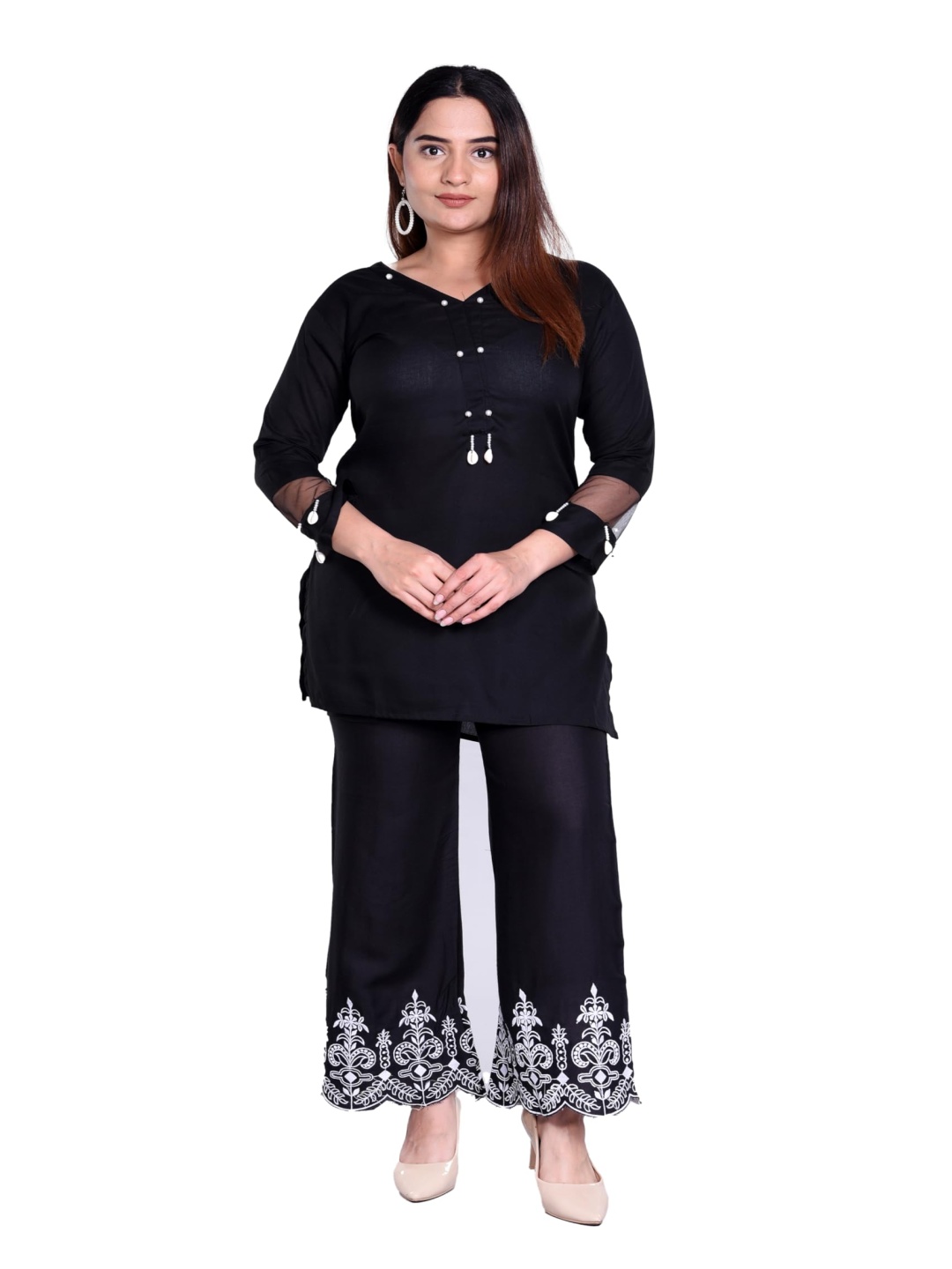 

13-Star A-Line Maxi Dress, Black