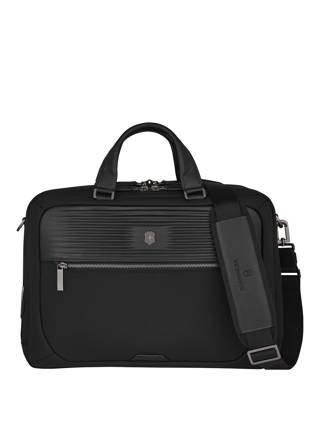 

Victorinox Unisex Leather Laptop Bag, Black