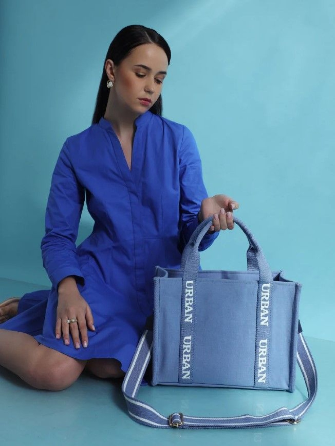 

Rizir Tote Bag, Blue