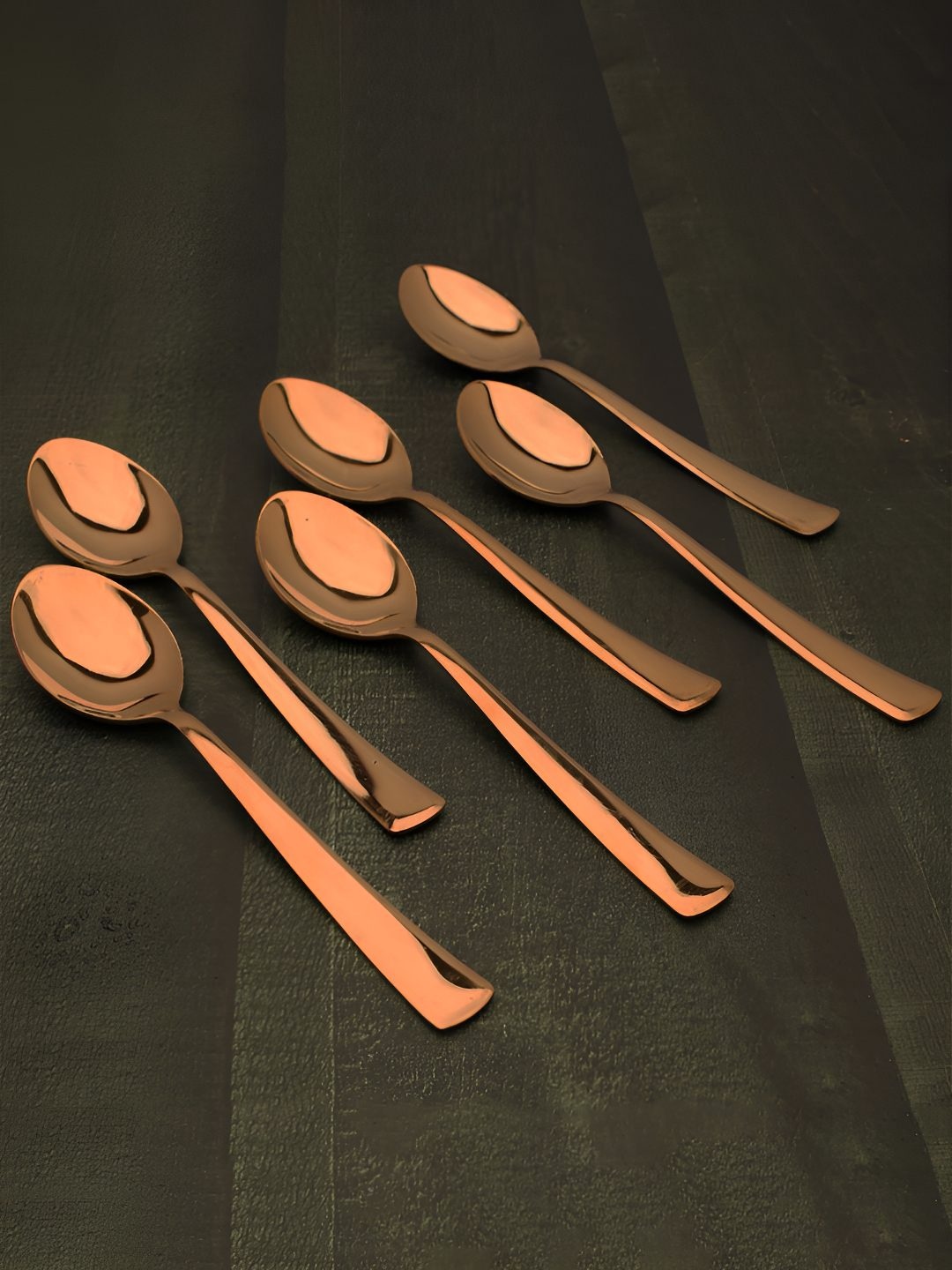 

Parage Rose Gold 6 Pieces Stainless Steel Table Spoons