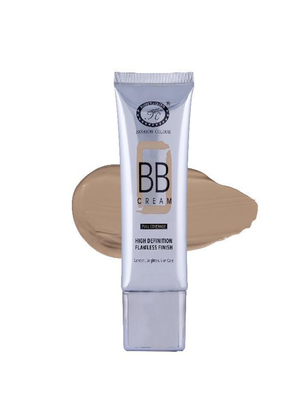 

Fashion Colour Full Coverage High Definition & Flawless Finish BB Cream- 60 ml- Shade-4, Beige