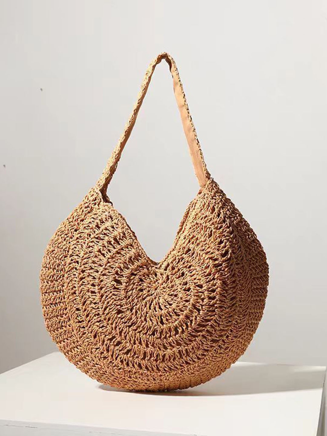 

StyleCast Women Textured Structured Shoulder Bag, Brown