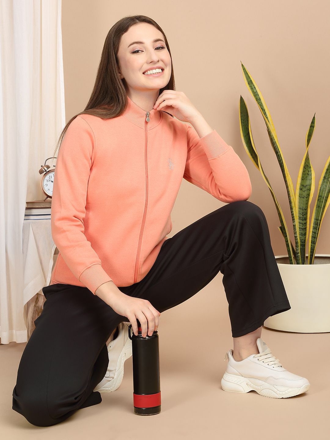 

Sweet Dreams Women Long Sleeves Sweatshirt, Coral