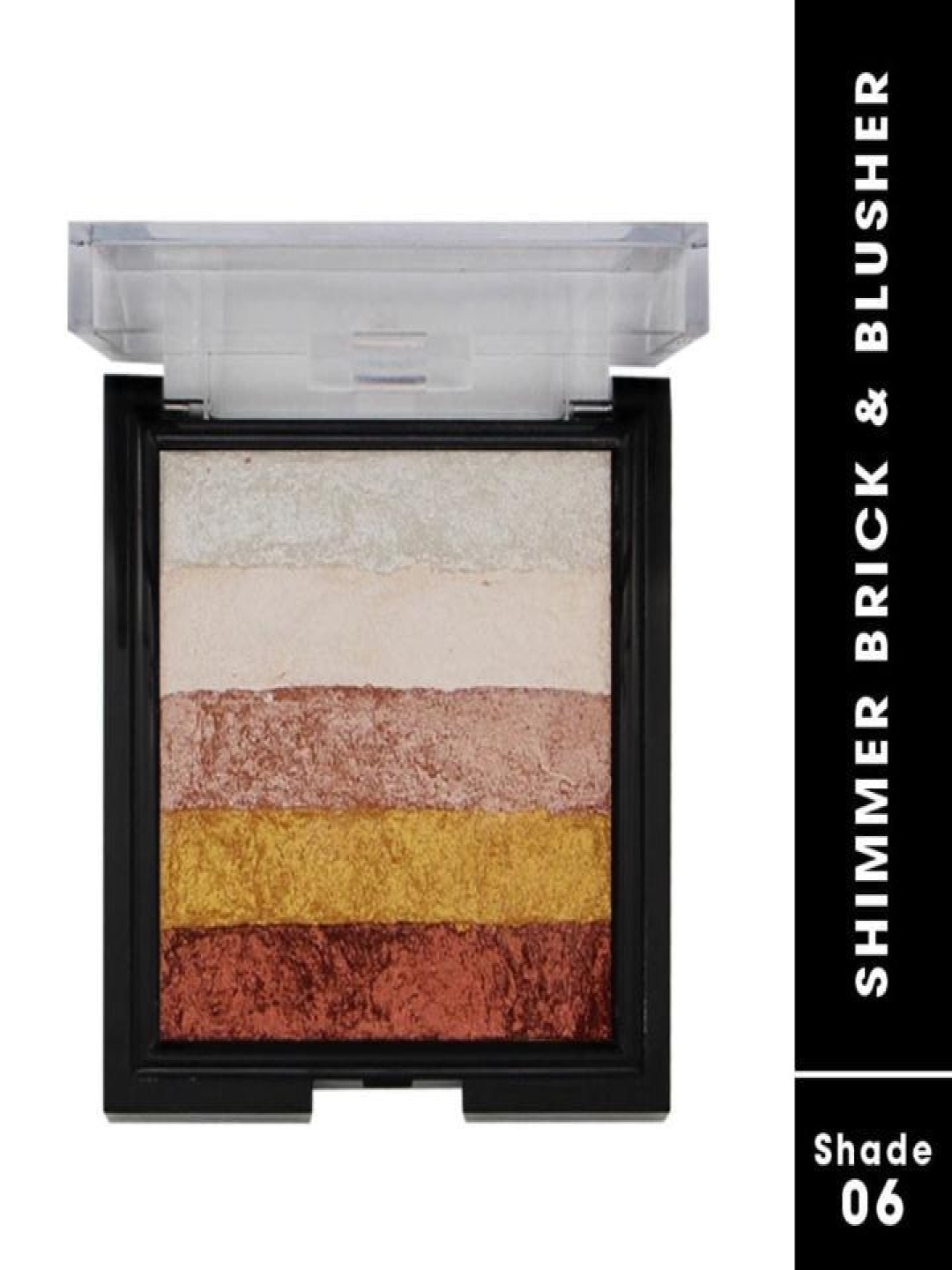 

Fashion Colour Shimmer Brick & Blusher - Shade 06, Multi