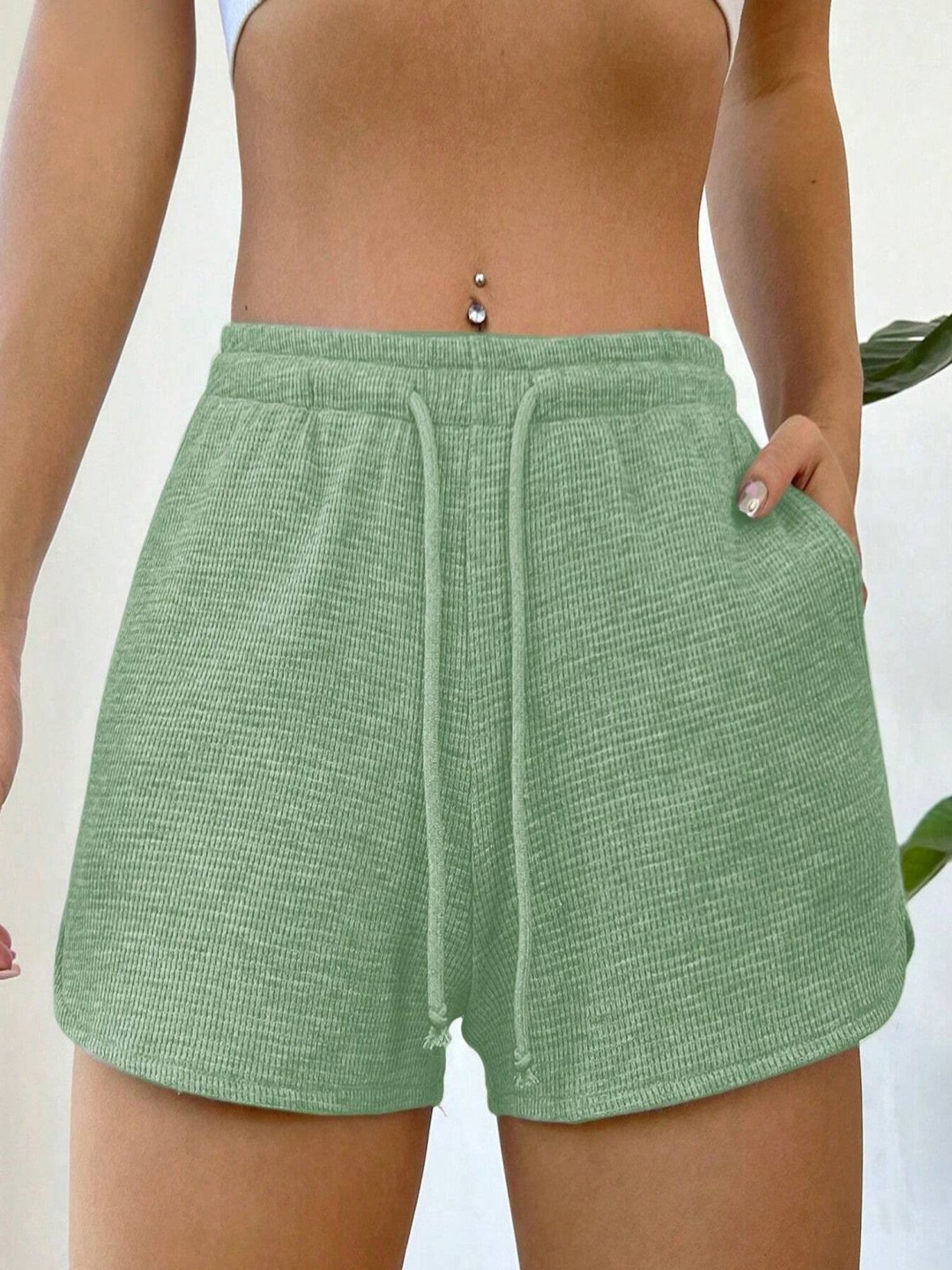 

StyleCast x Revolte Women Shorts, Green