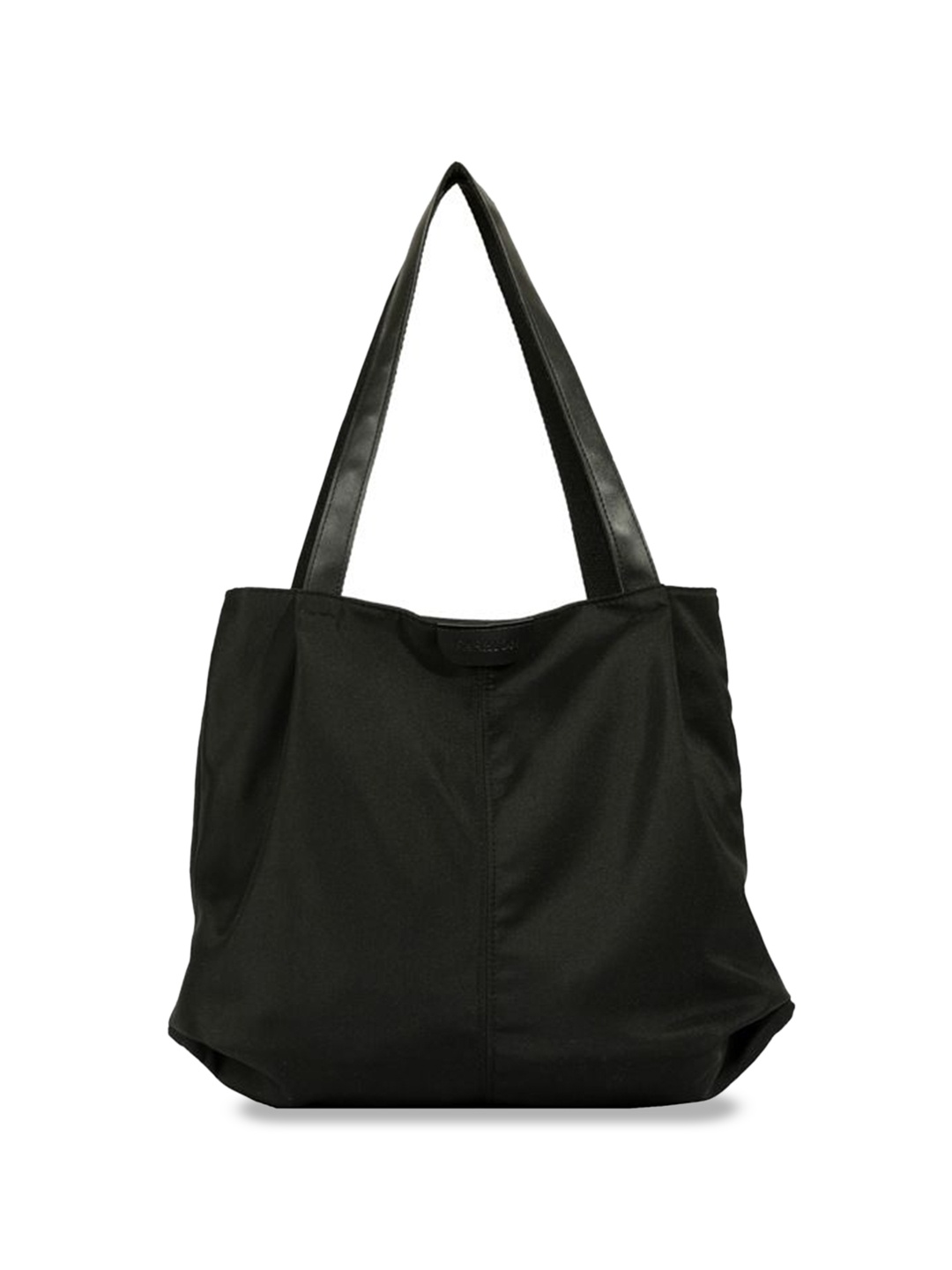 

StyleCast Women Solid Shopper Tote Bag, Black
