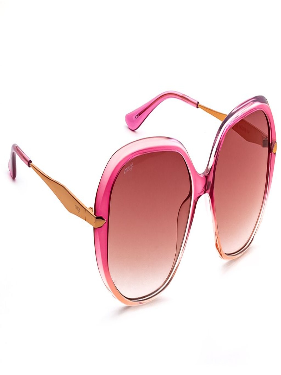 

Image Women Square Sunglasses with UV Protected Lens IMS762C3SG, Brown