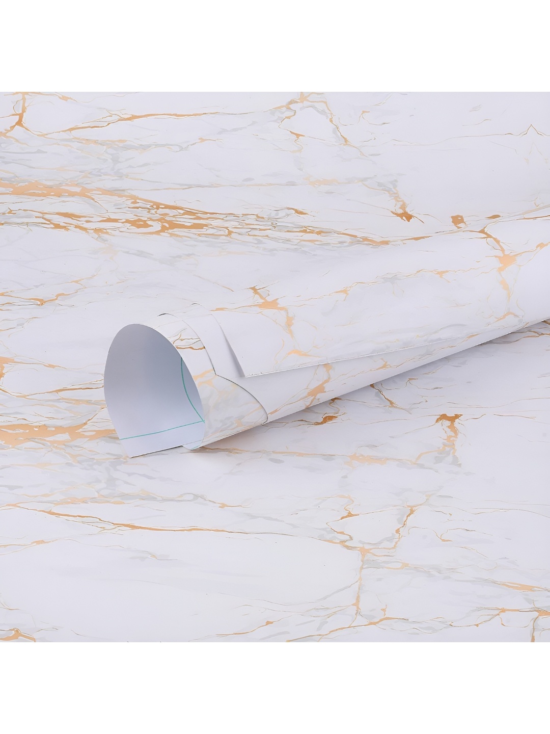 

ANNA CREATIONS White & Yellow Printed Decorative Wallpaper
