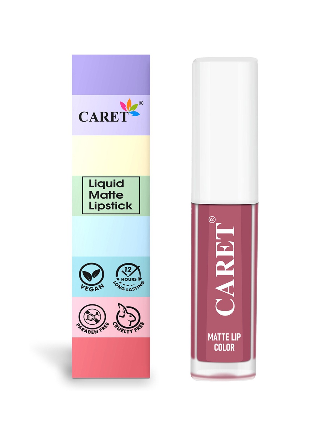 

CARET ORGANIC Made With Love Super-Pigmented Liquid Matte Lipsticks - 2 ml - Nude - 2