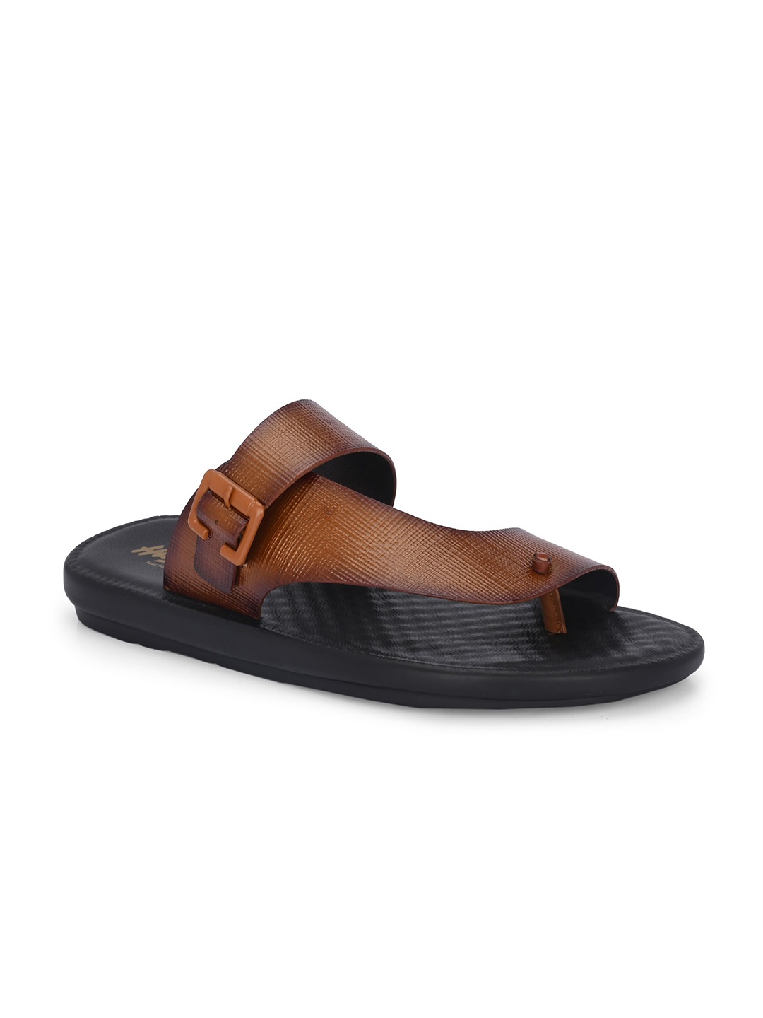 

Hitz Men Leather Comfort Sandals, Tan